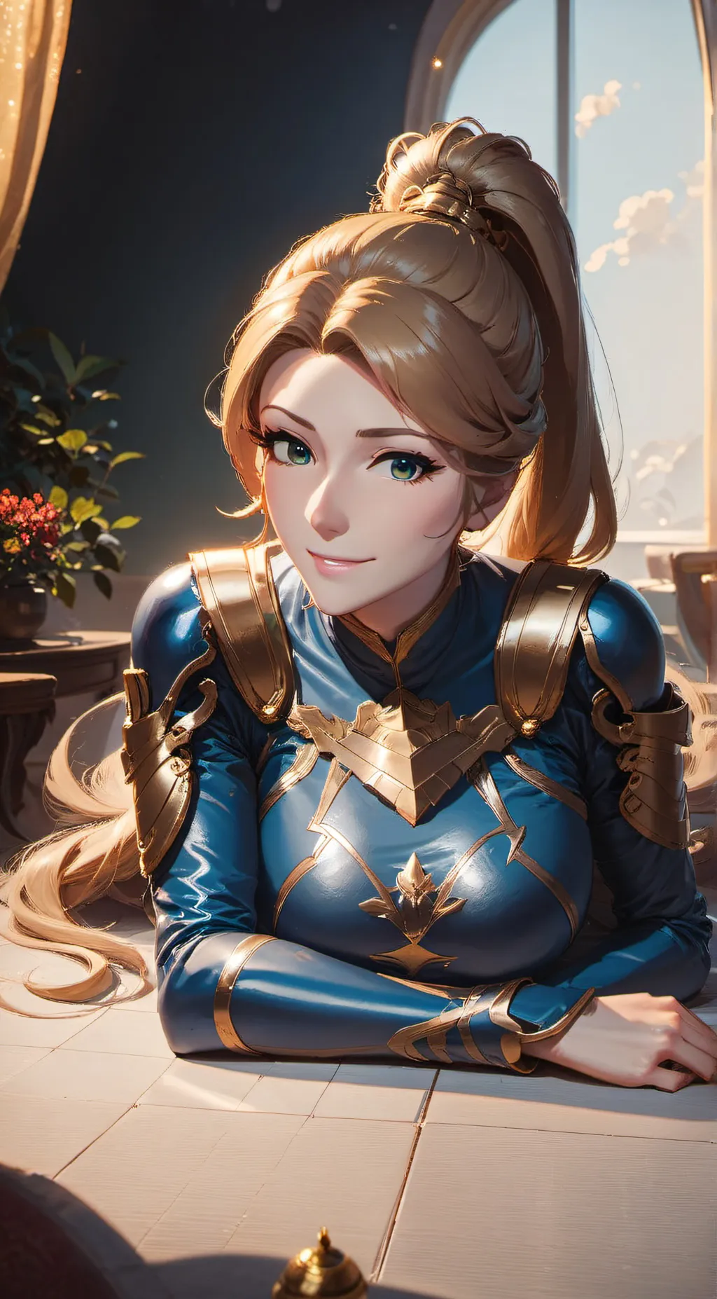 ai character: Sophia background