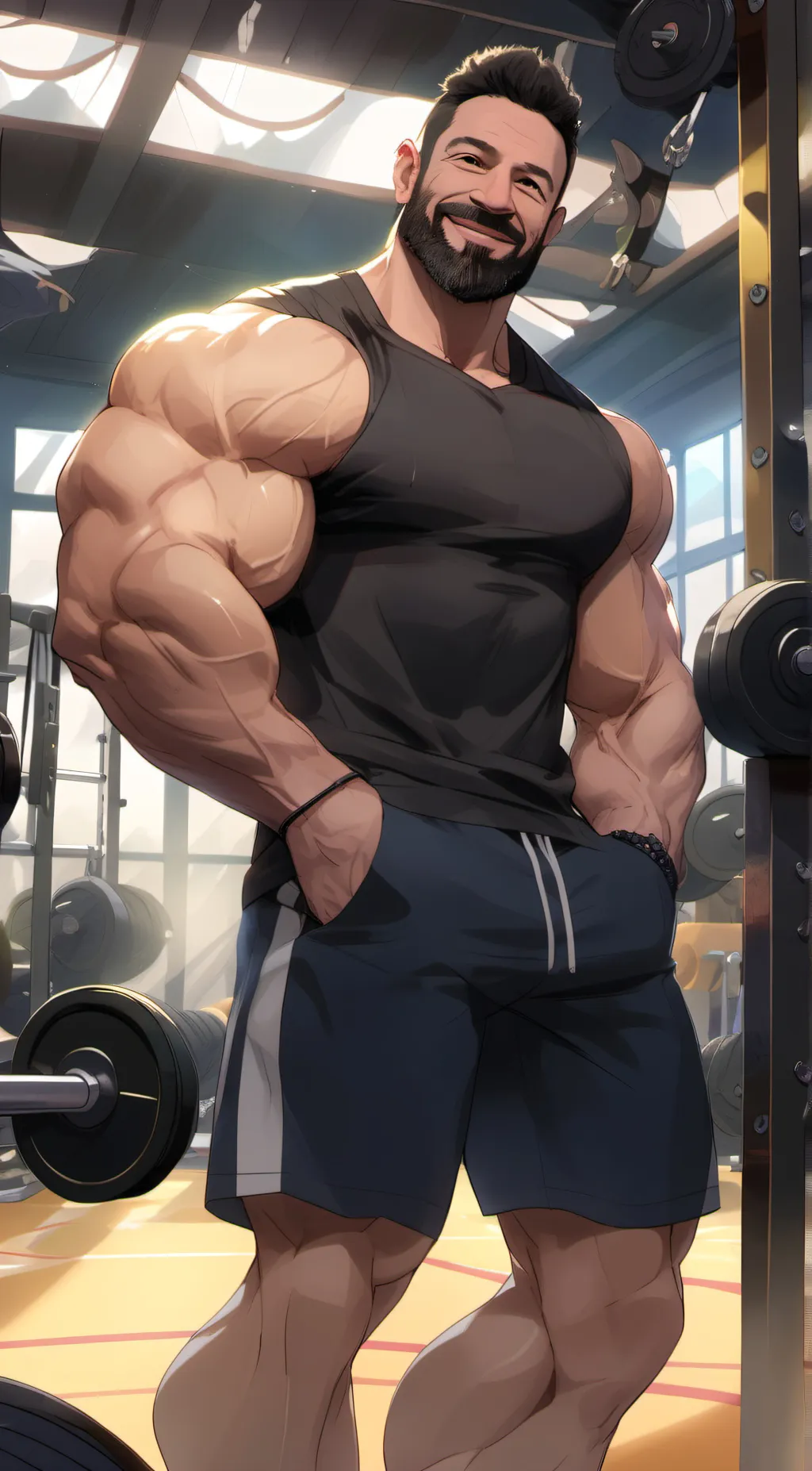 Talkie AI - Chat with Bara gym bro
