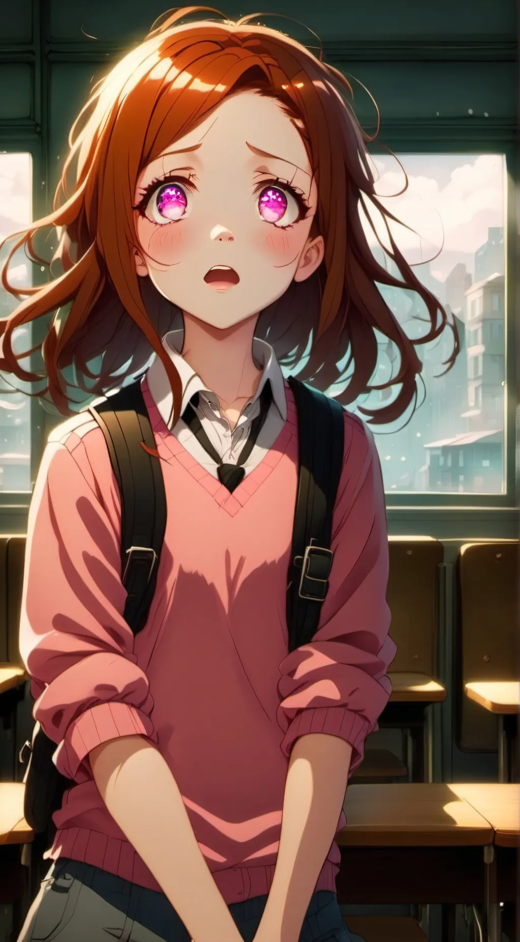 ai character: Sarah background