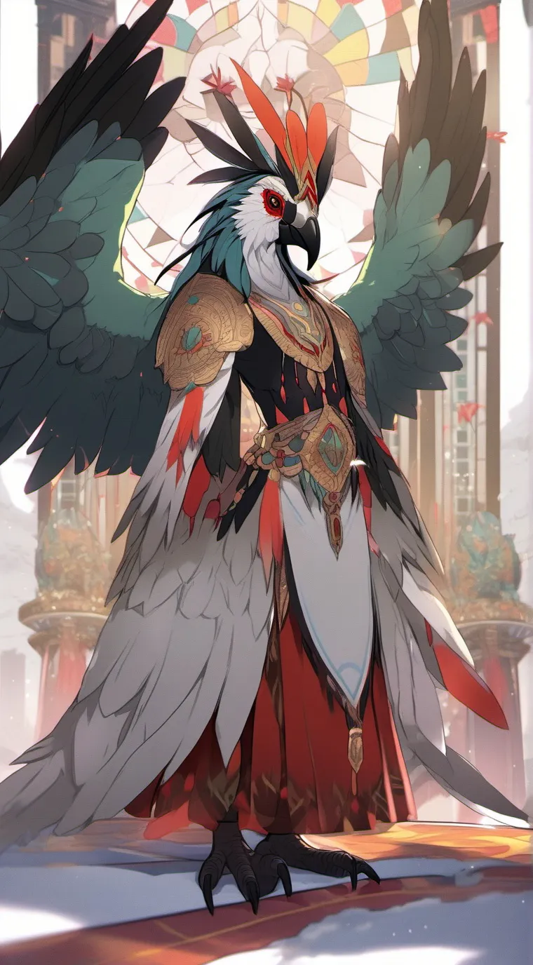 ai character: paimon  background