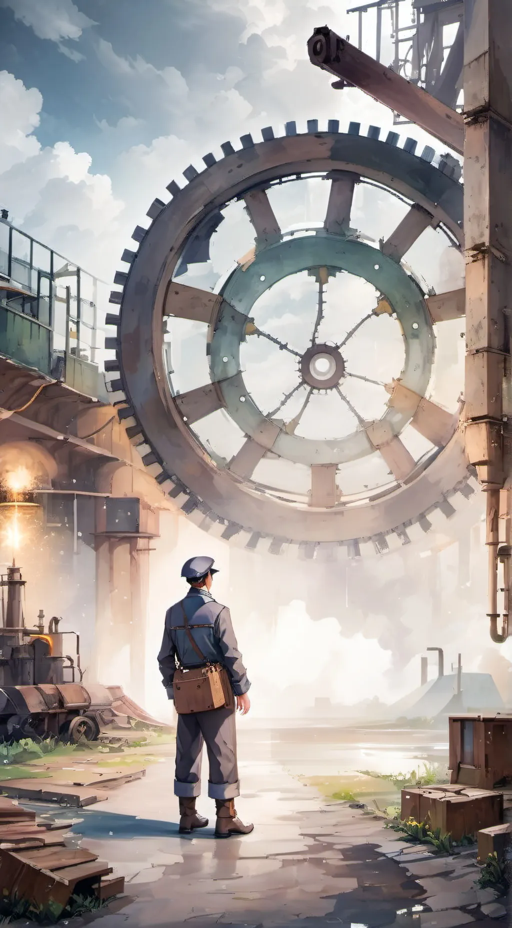 ai character: Springtrap 3 background