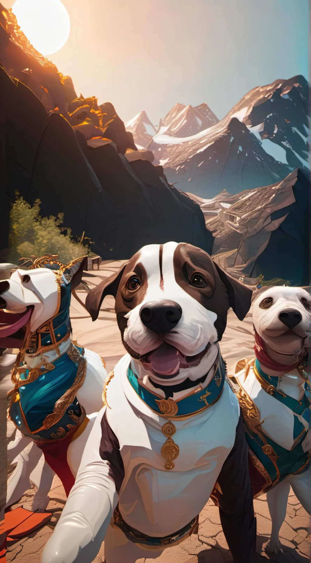 ai character: Woofer background