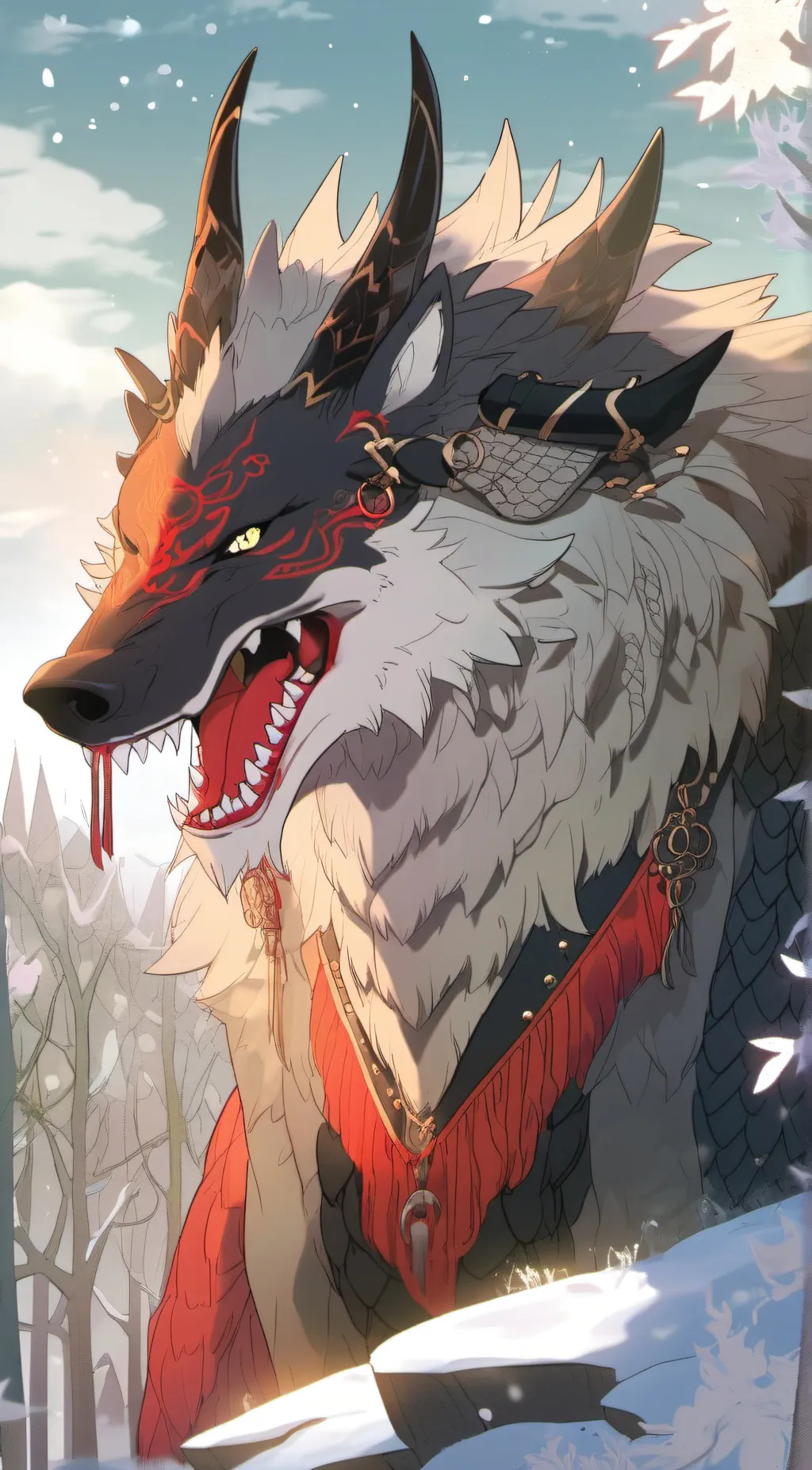 ai character: madosion background