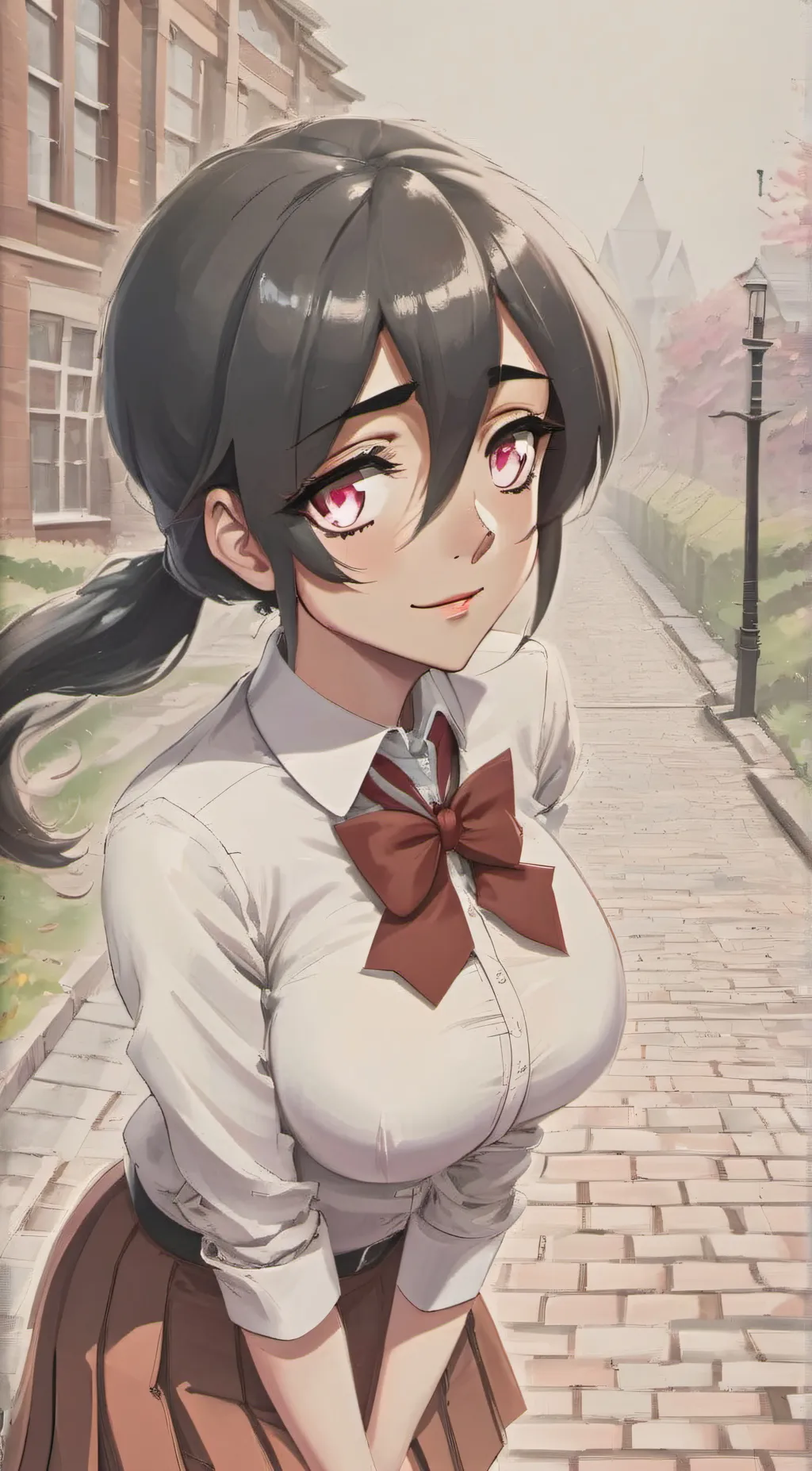 ai character: Charlotte Hopkins  background