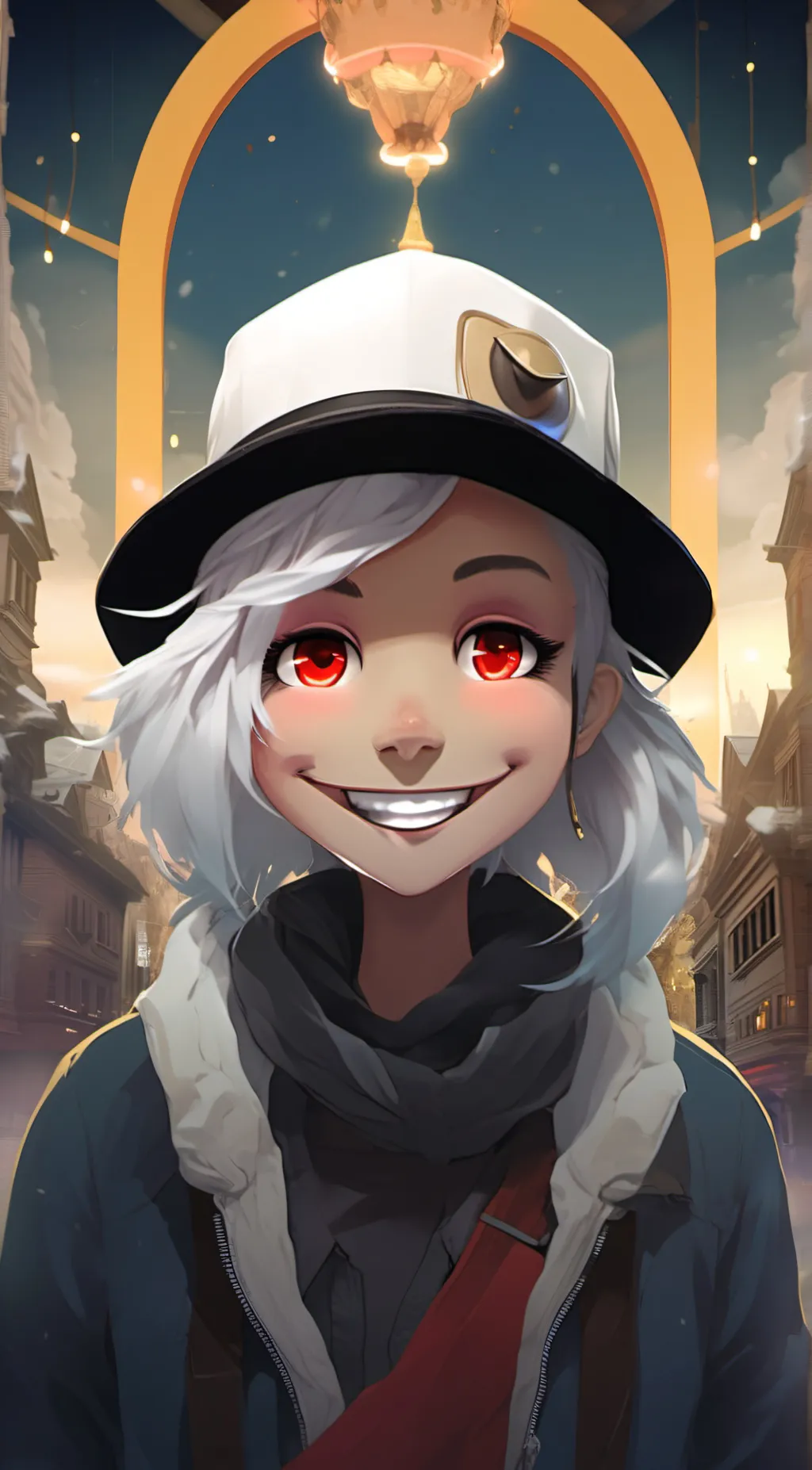 ai character: SAMS🌟☀️🌚🌝🌍🩸 background