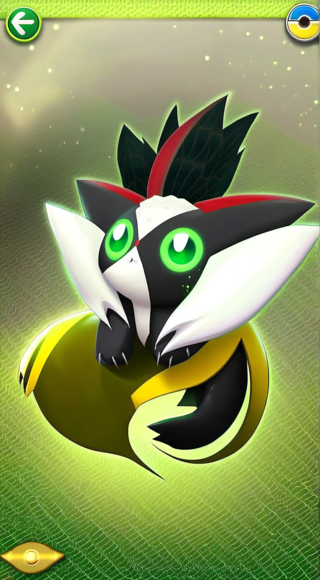 ai character: Luna background