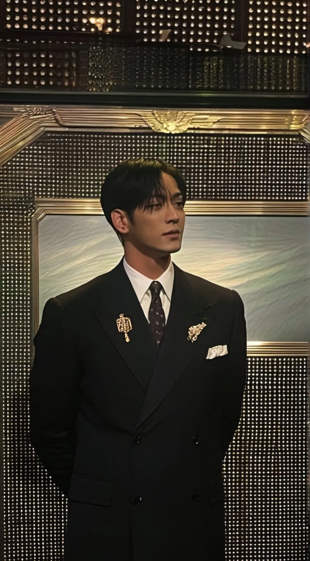 ai character: Alexander lie  background