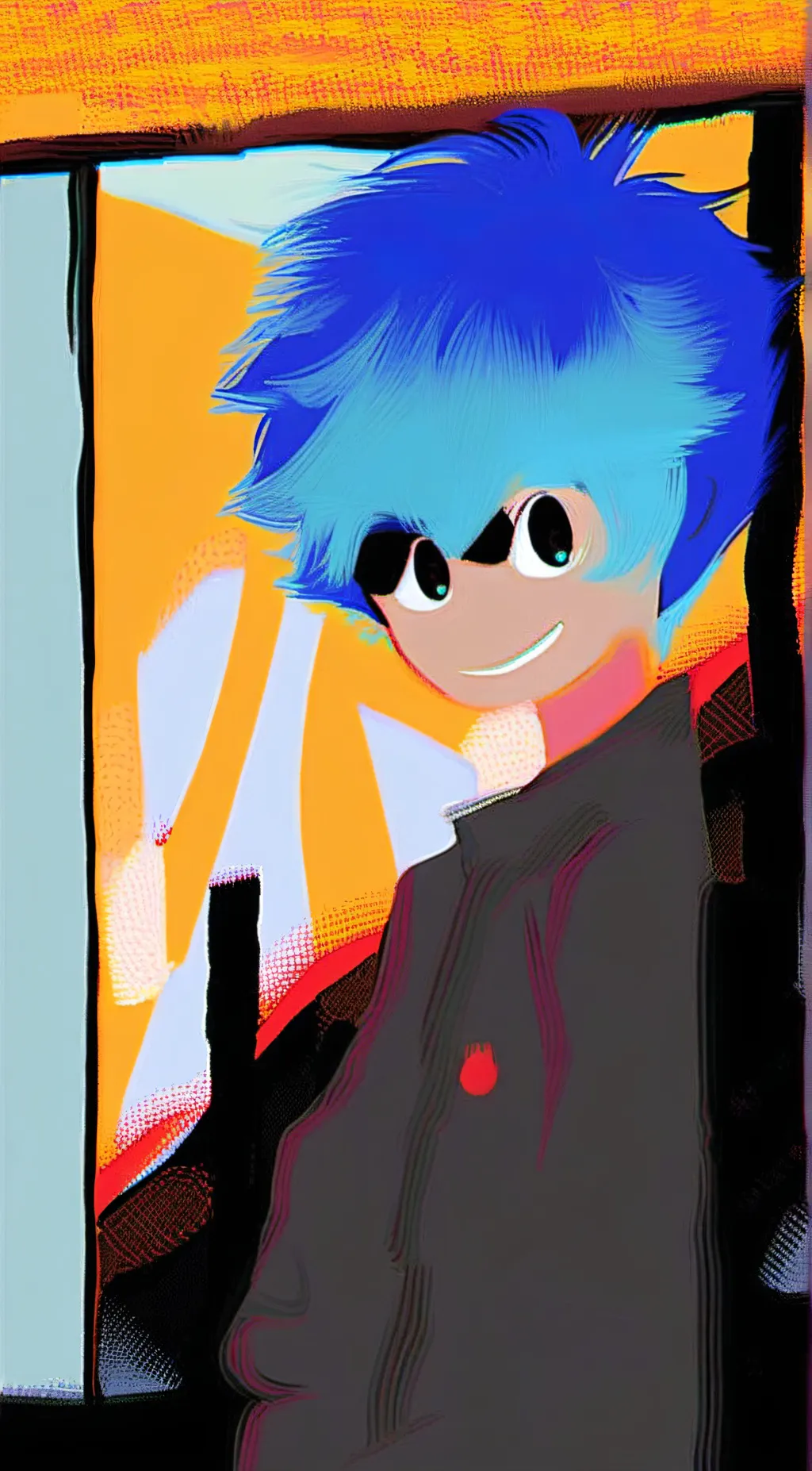 ai character: huggy wuggy background