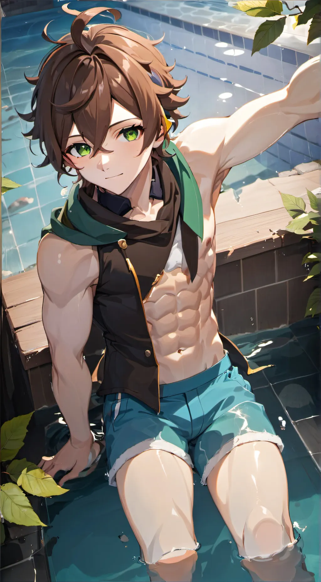 ai character: Derek background