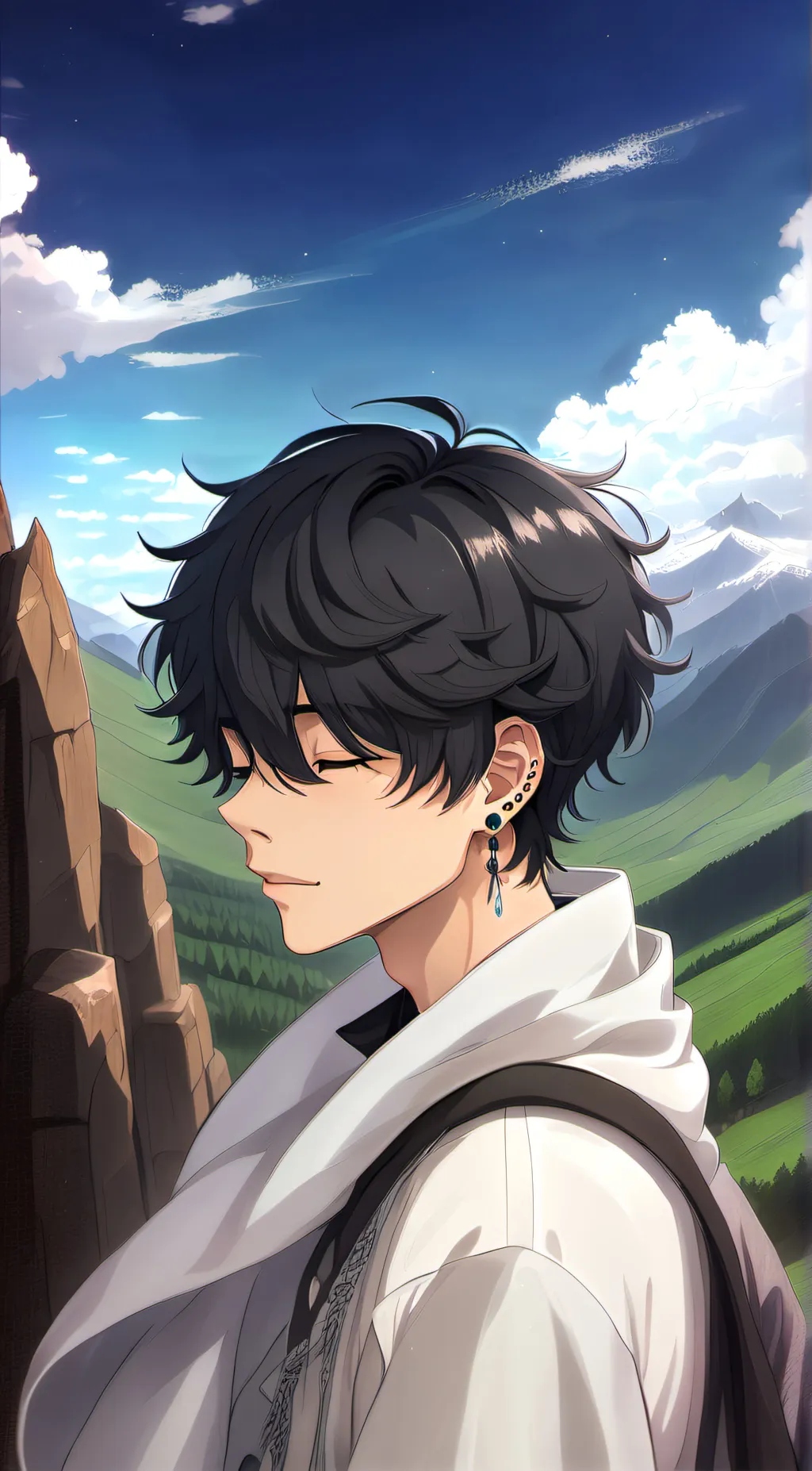 ai character: Maxie(Max) Roman background