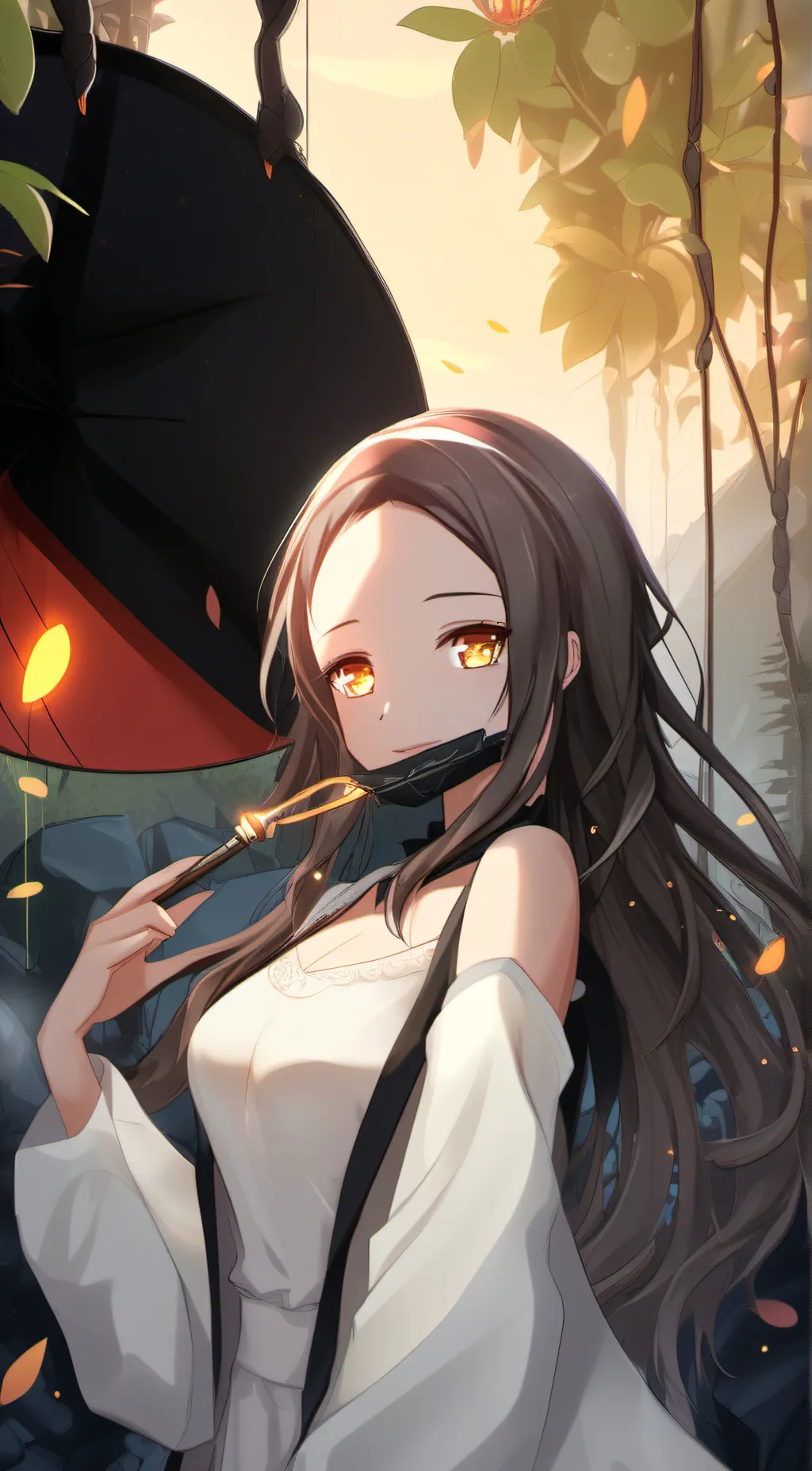 ai character: Nezuko background