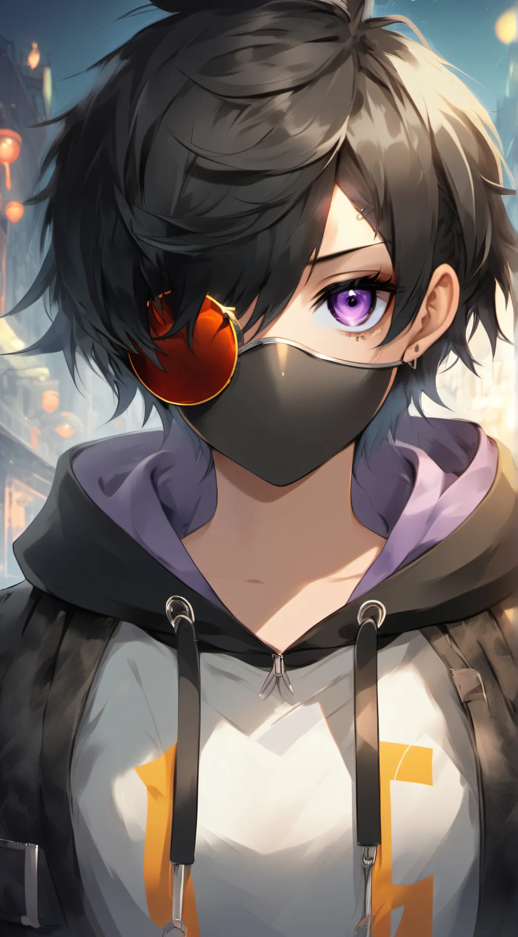 ai character: ZERØ background