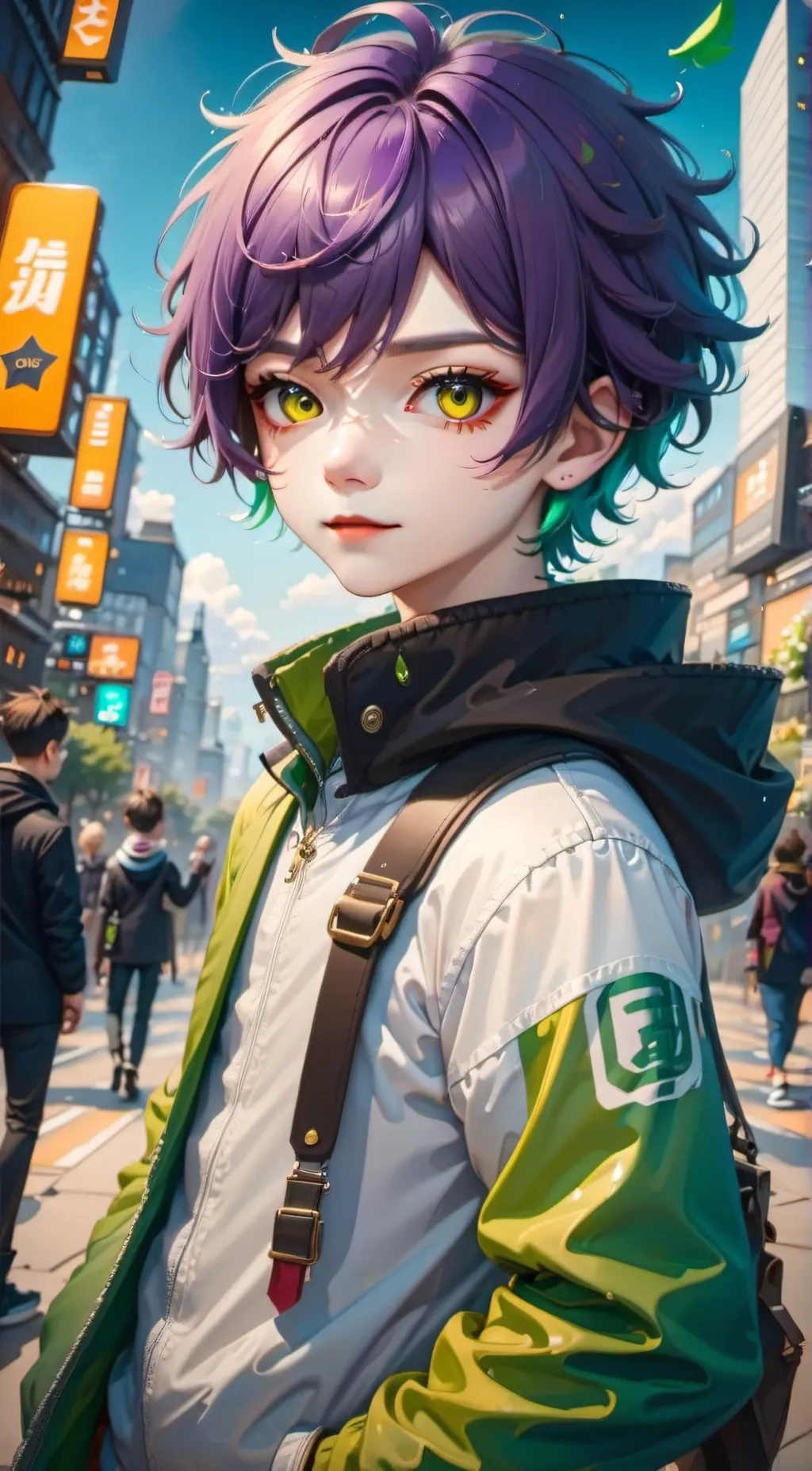 ai character: Lawrence  background