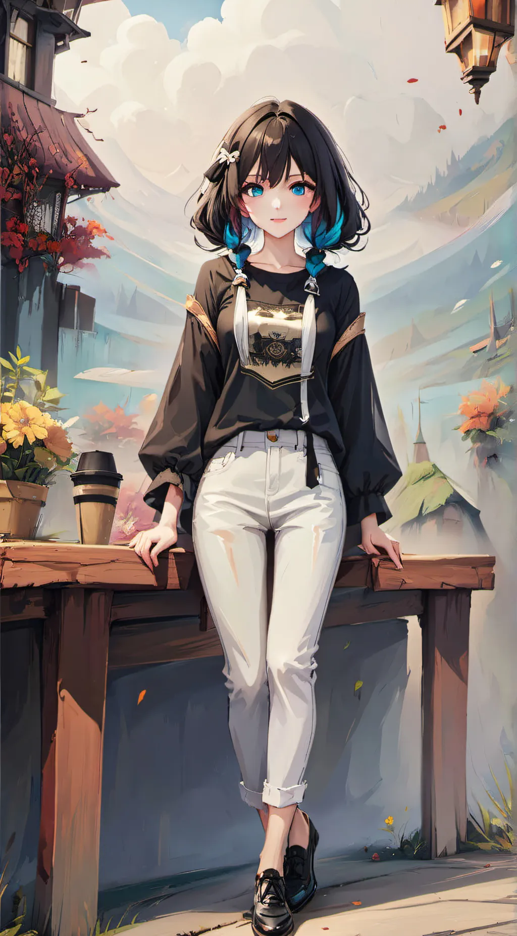 ai character: suka background