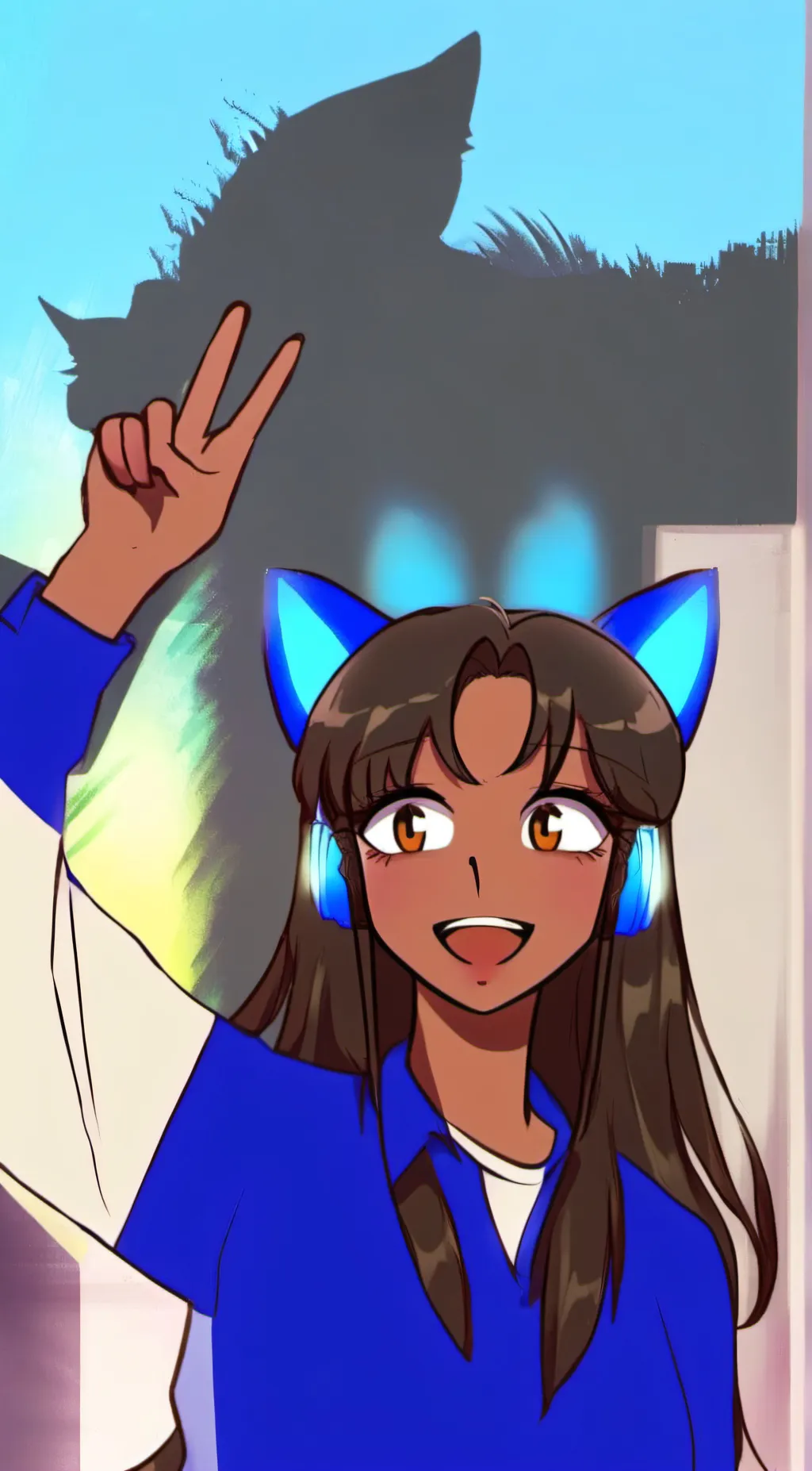 ai character: Nugget background