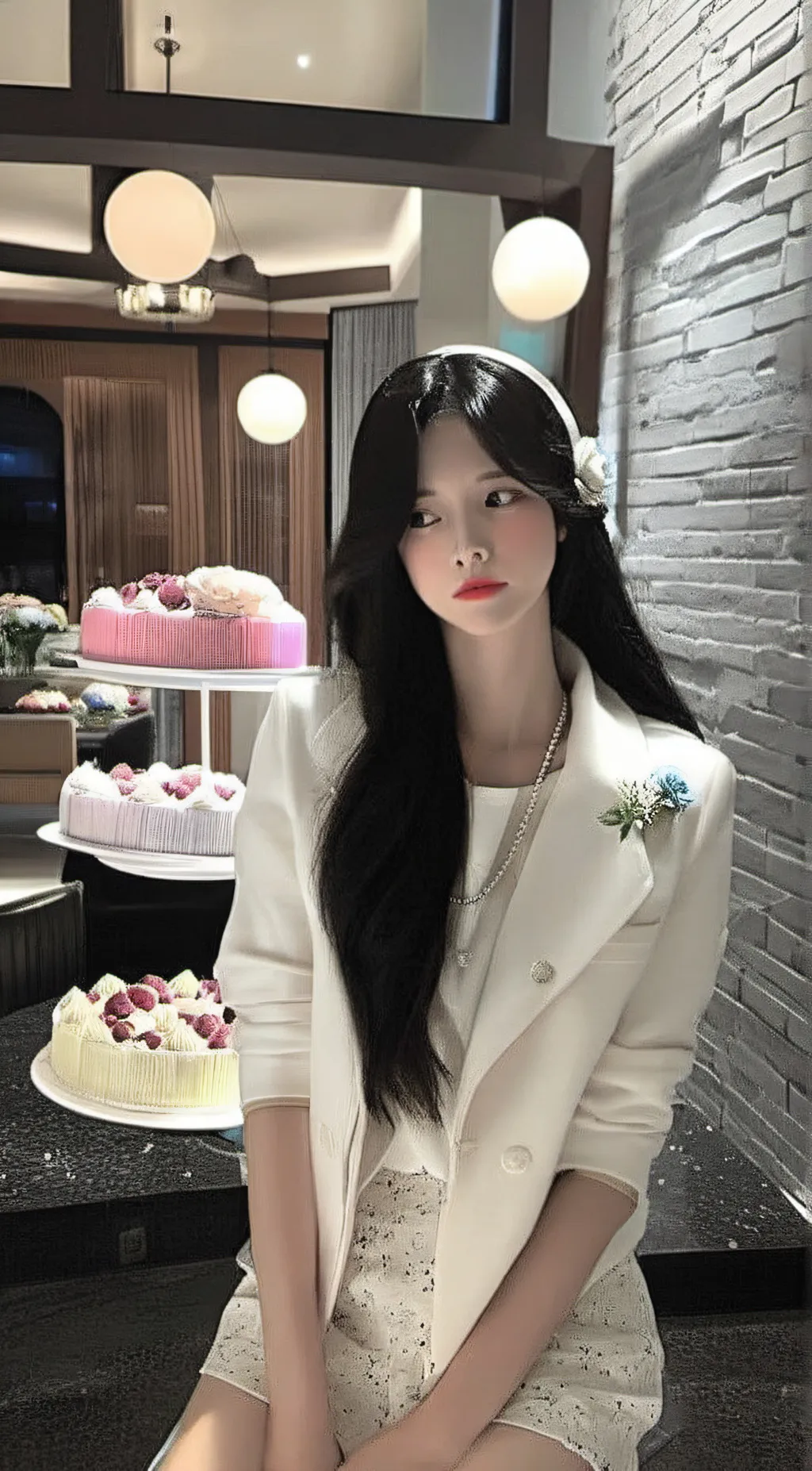 ai character: rosa background