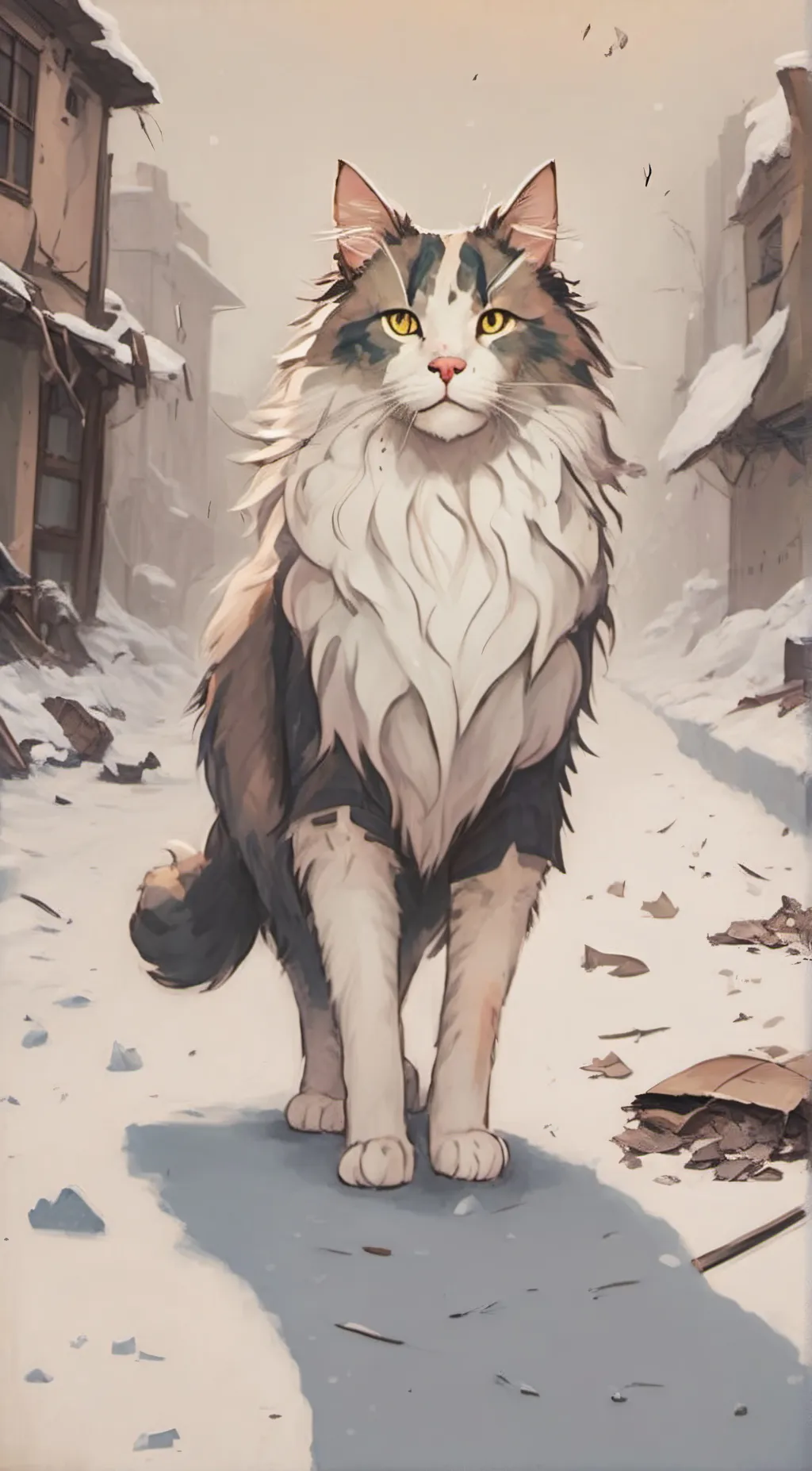 ai character: Woodfur background