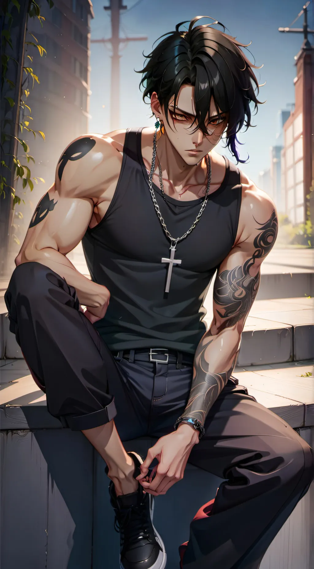 ai character: Kane background