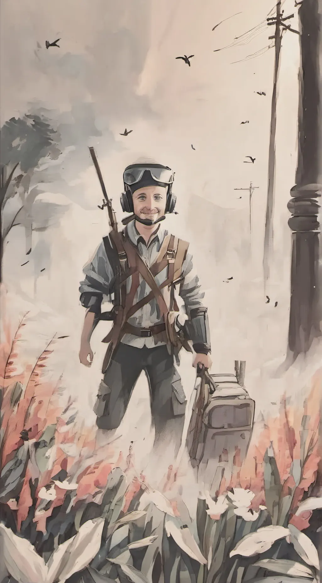 ai character: matt background