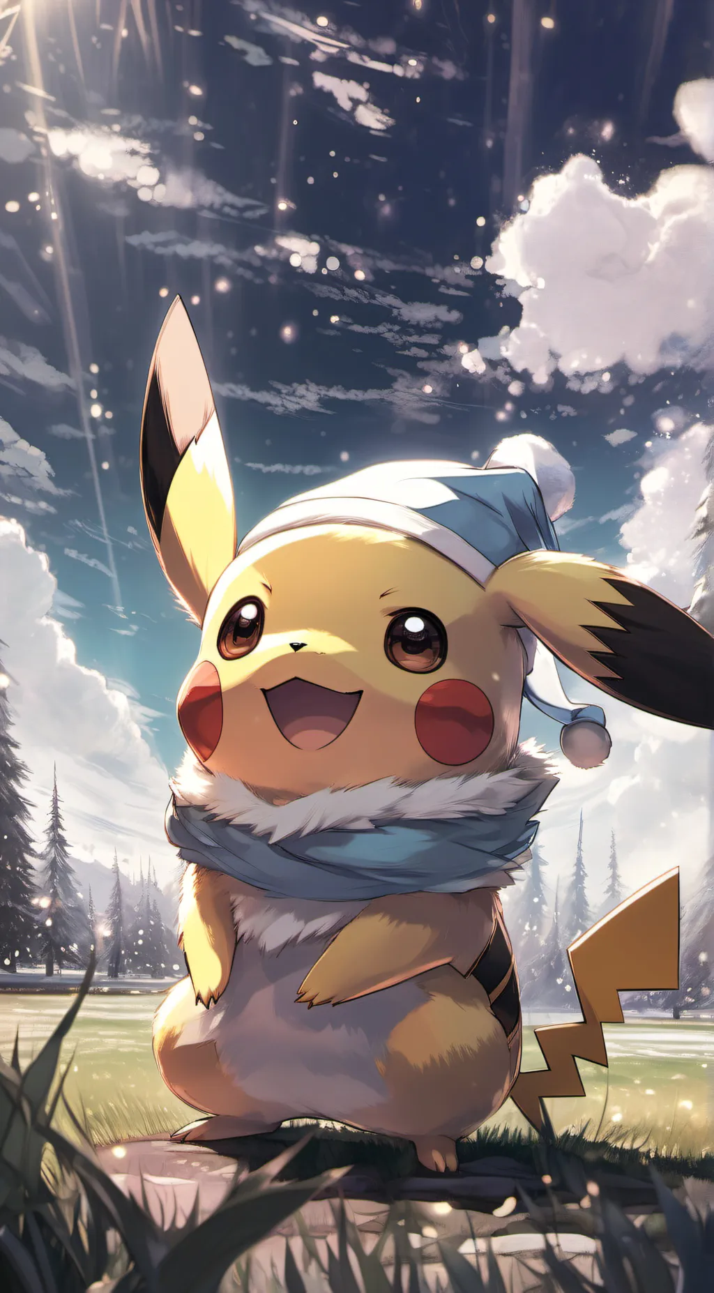 Talkie AI - Chat with (Christmas)Pikachu