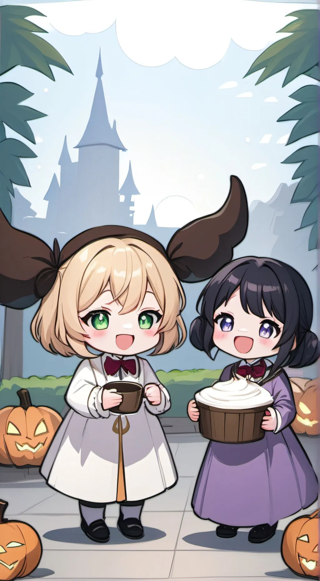 ai character: Max and Mac background