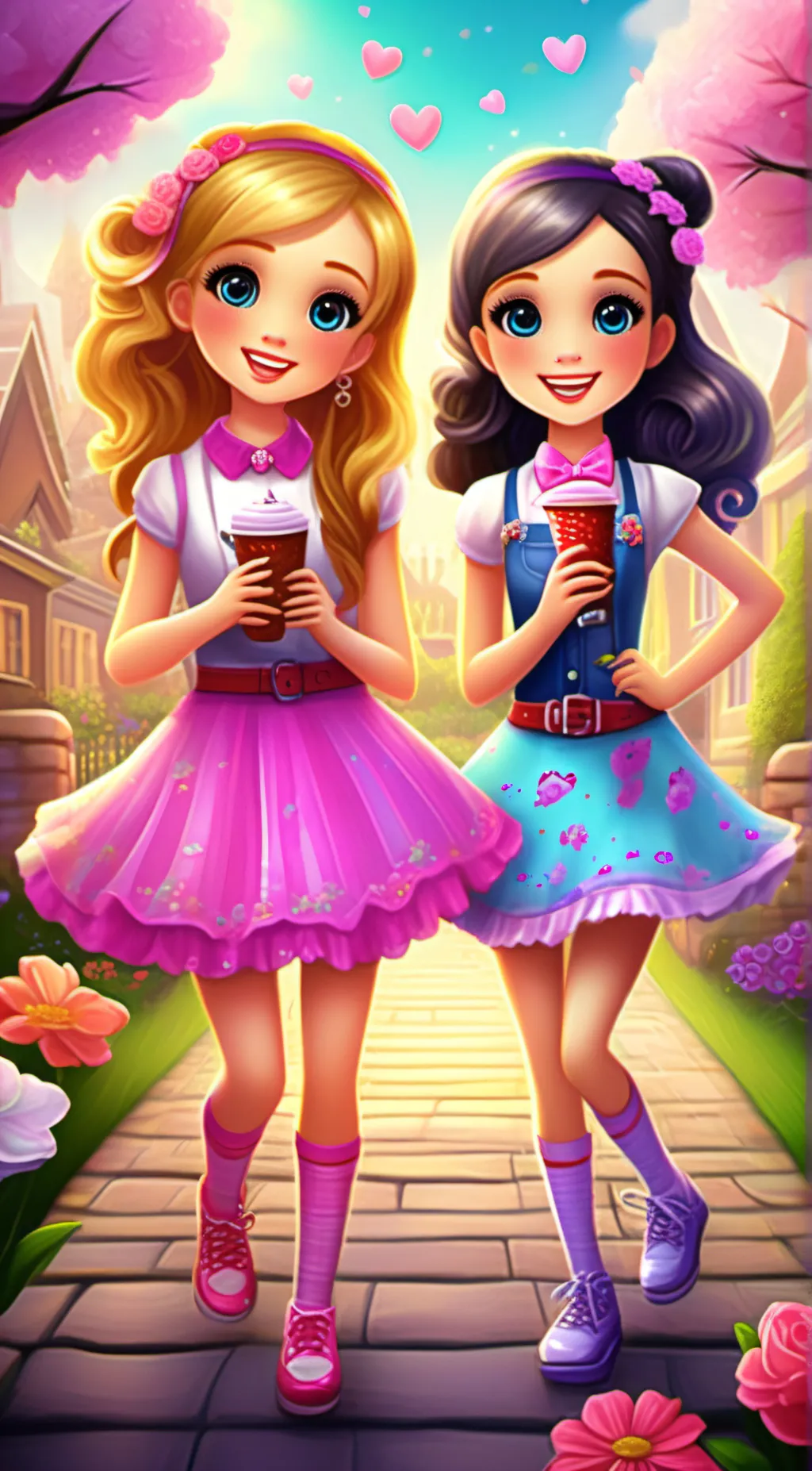 ai character: BFF'S background