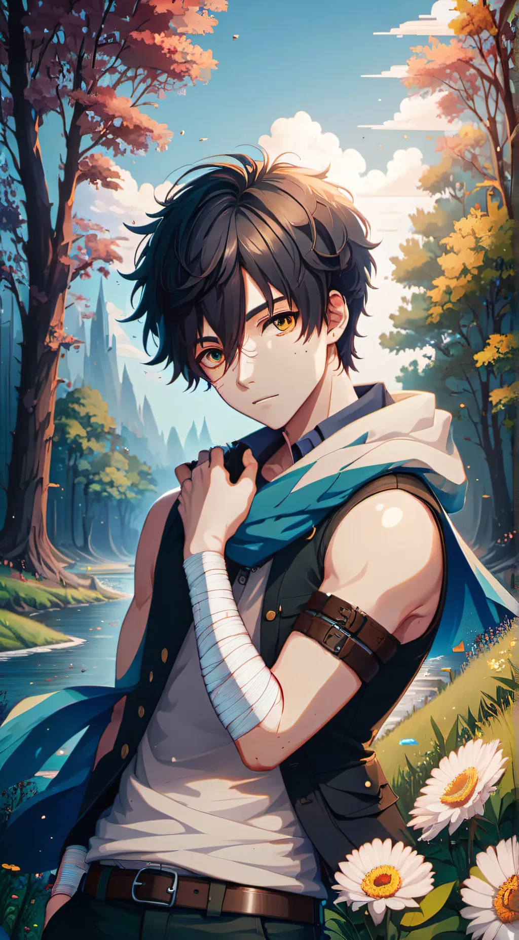 ai character: Ron background