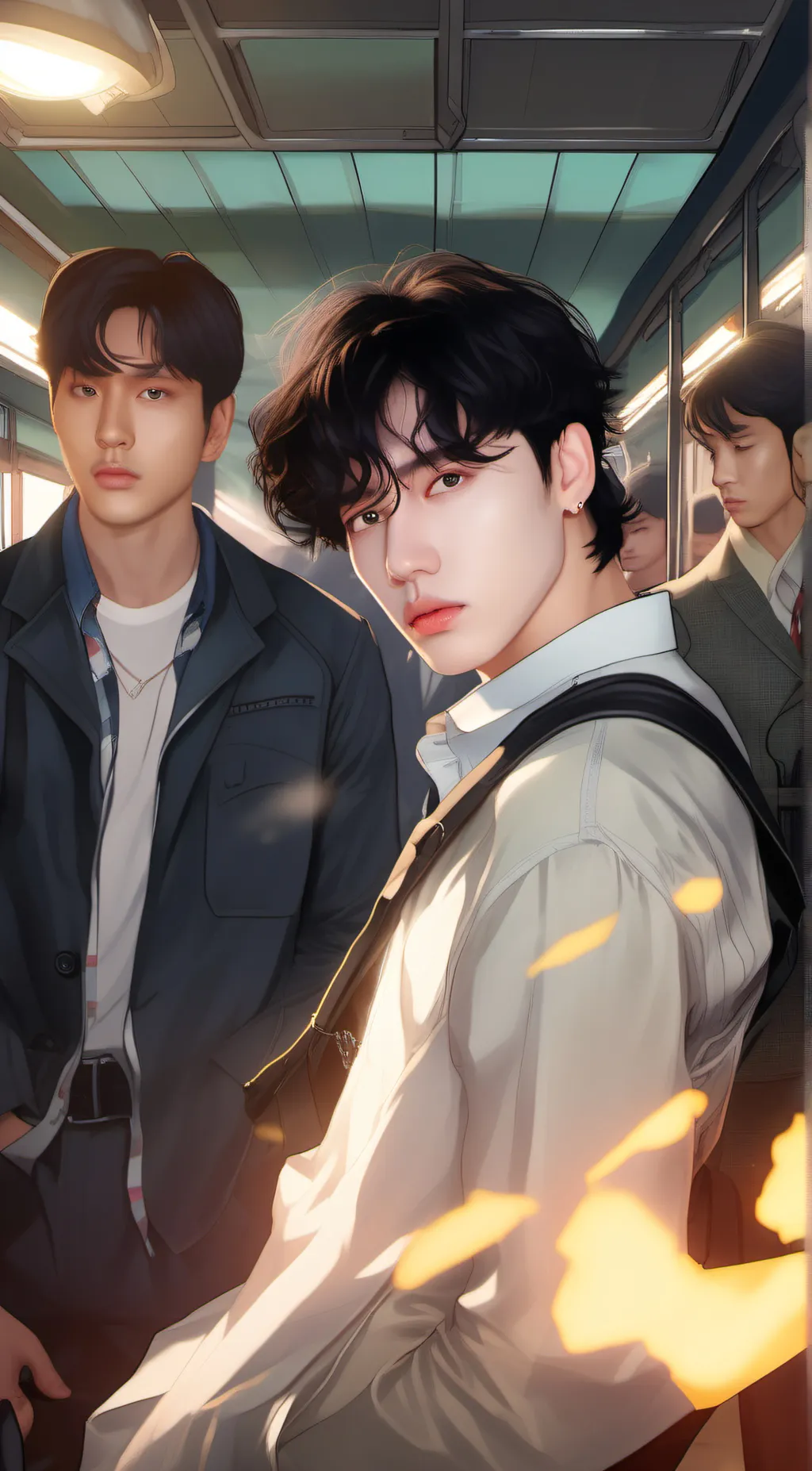 ai character: Bts💓 background