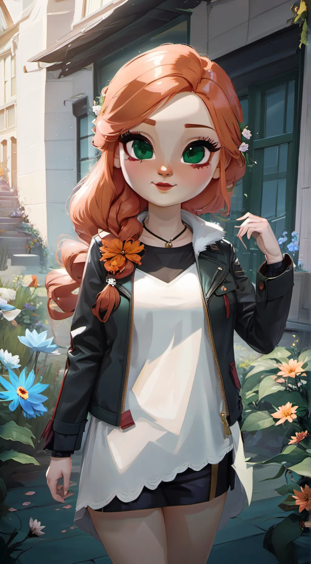 ai character: serenity background