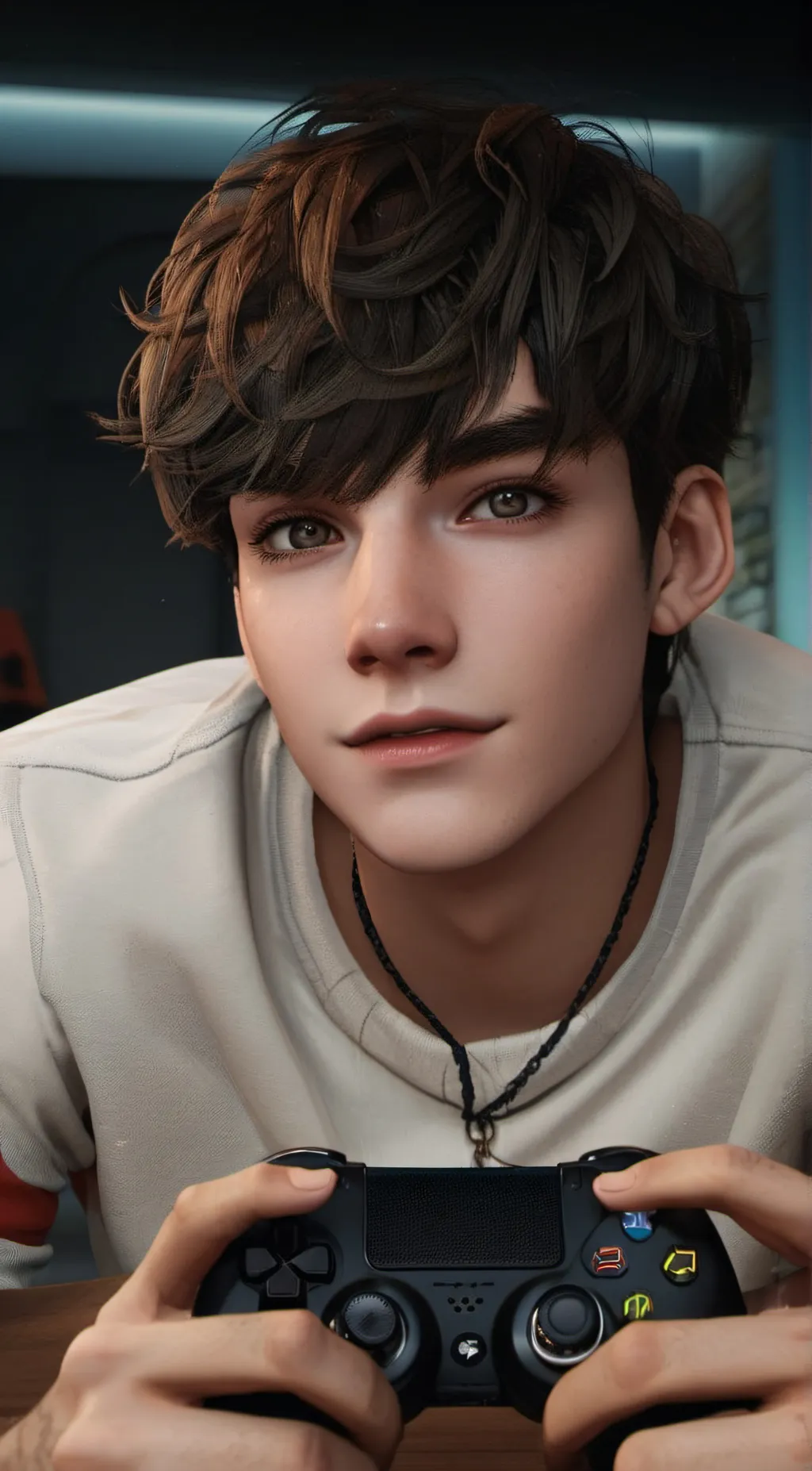 ai character: Dom background