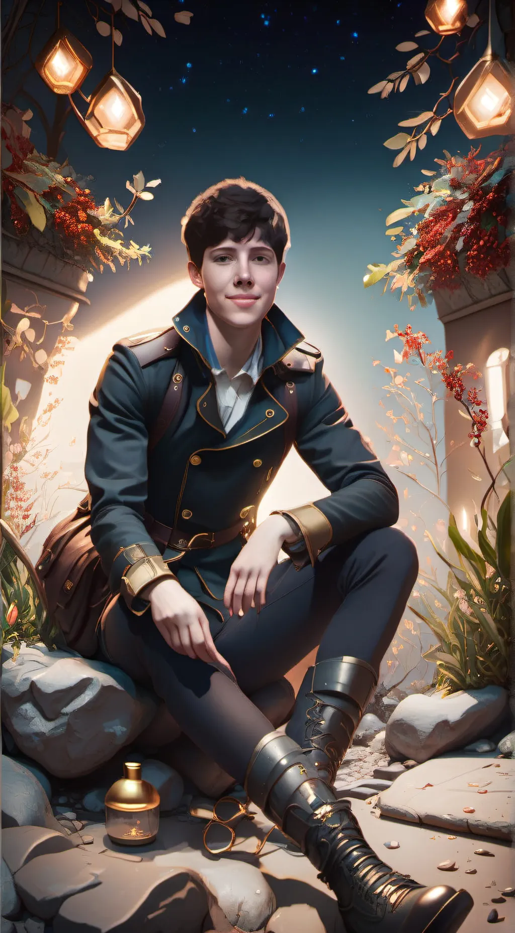 ai character: Nick background