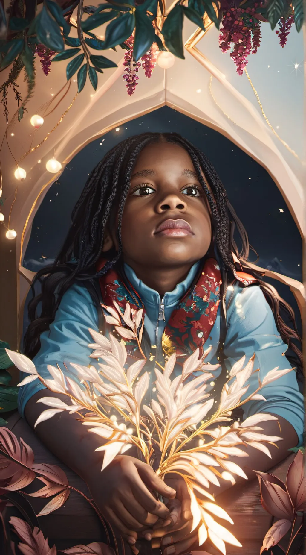 ai character: Sofia background