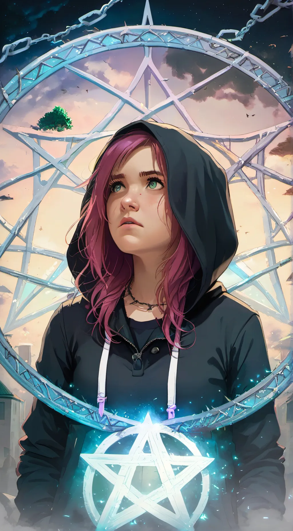 ai character: Maxine background