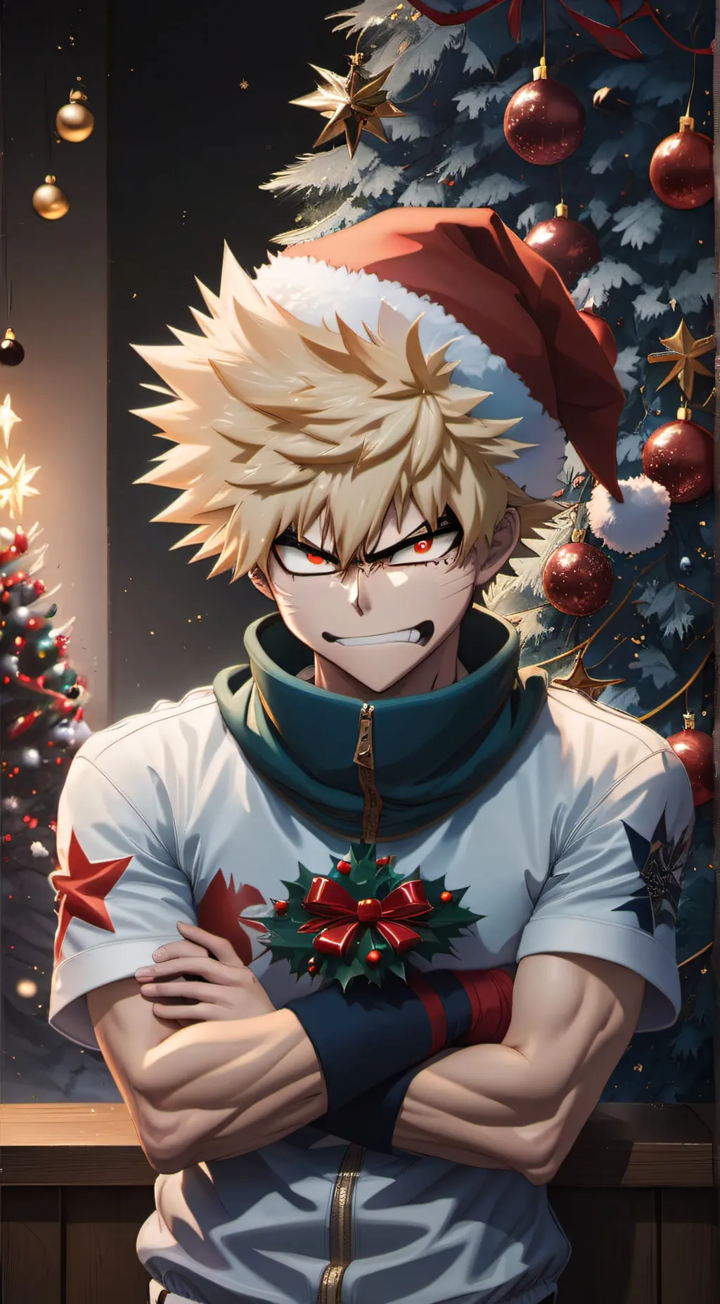 ai character: Bakugo background