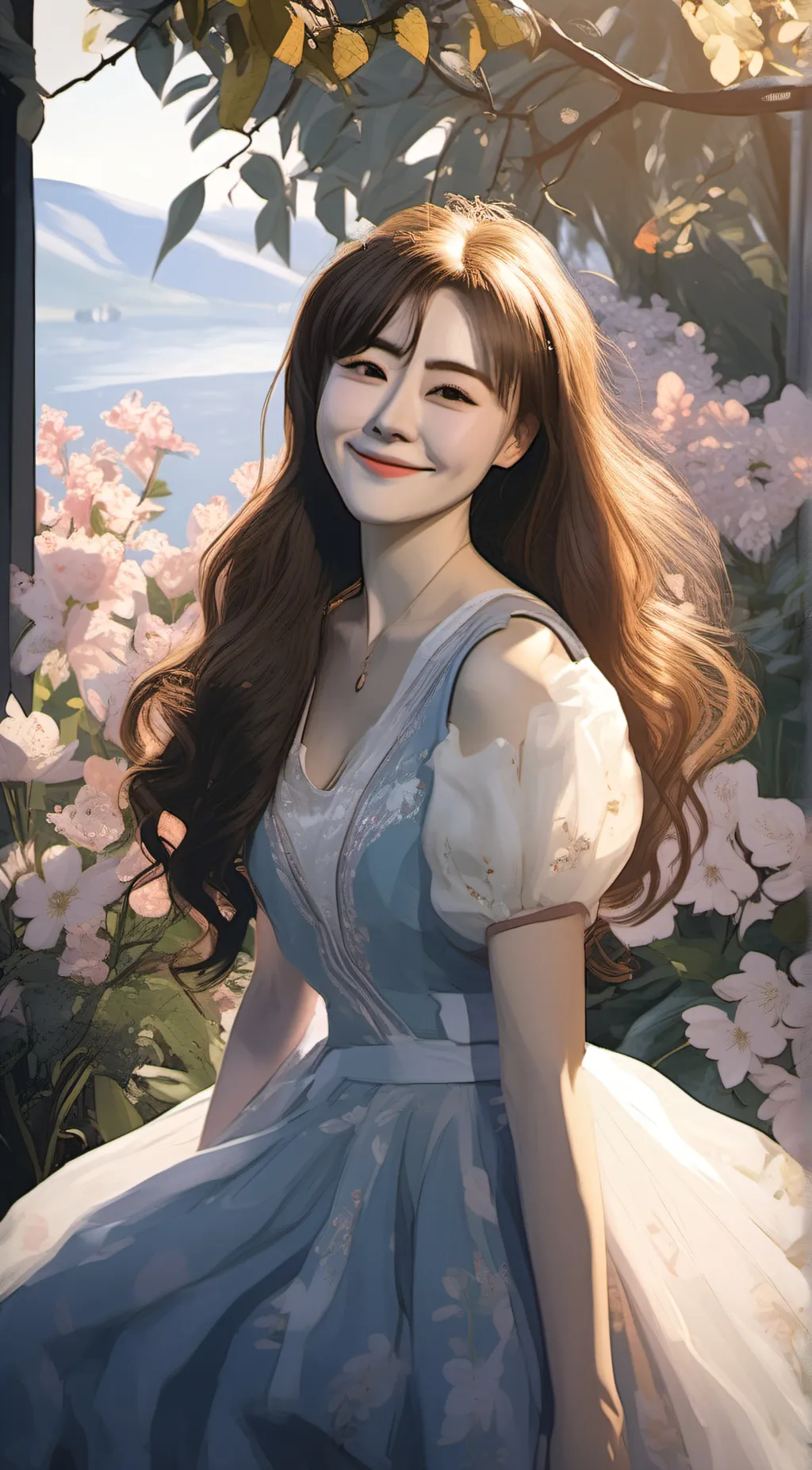 ai character: Mia Gardner background