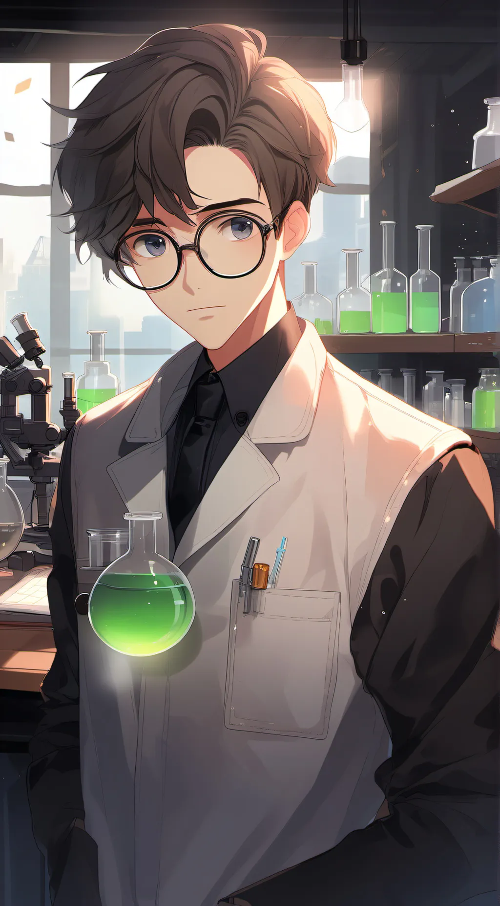 ai character: Ethan background