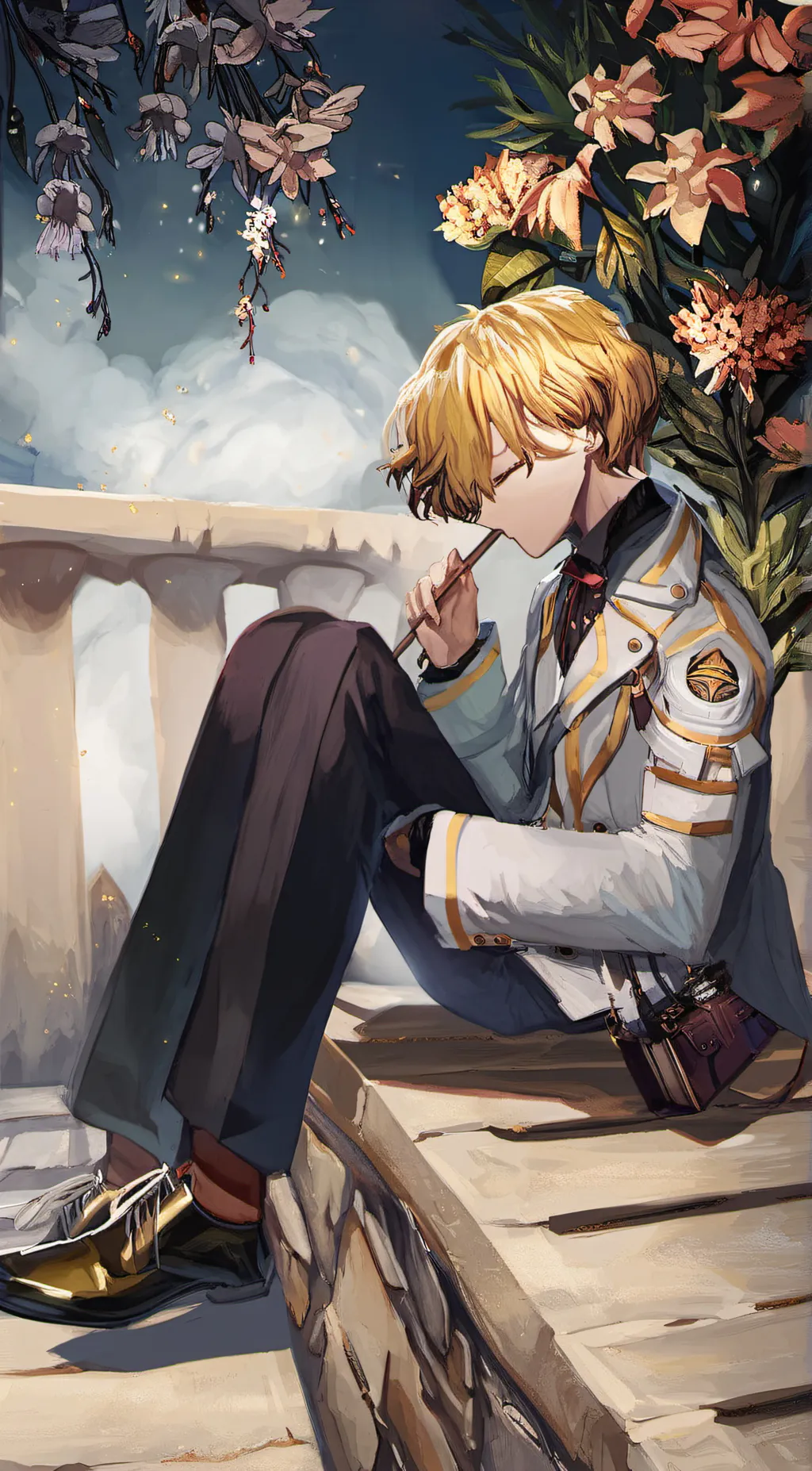 ai character: Zenitsu background