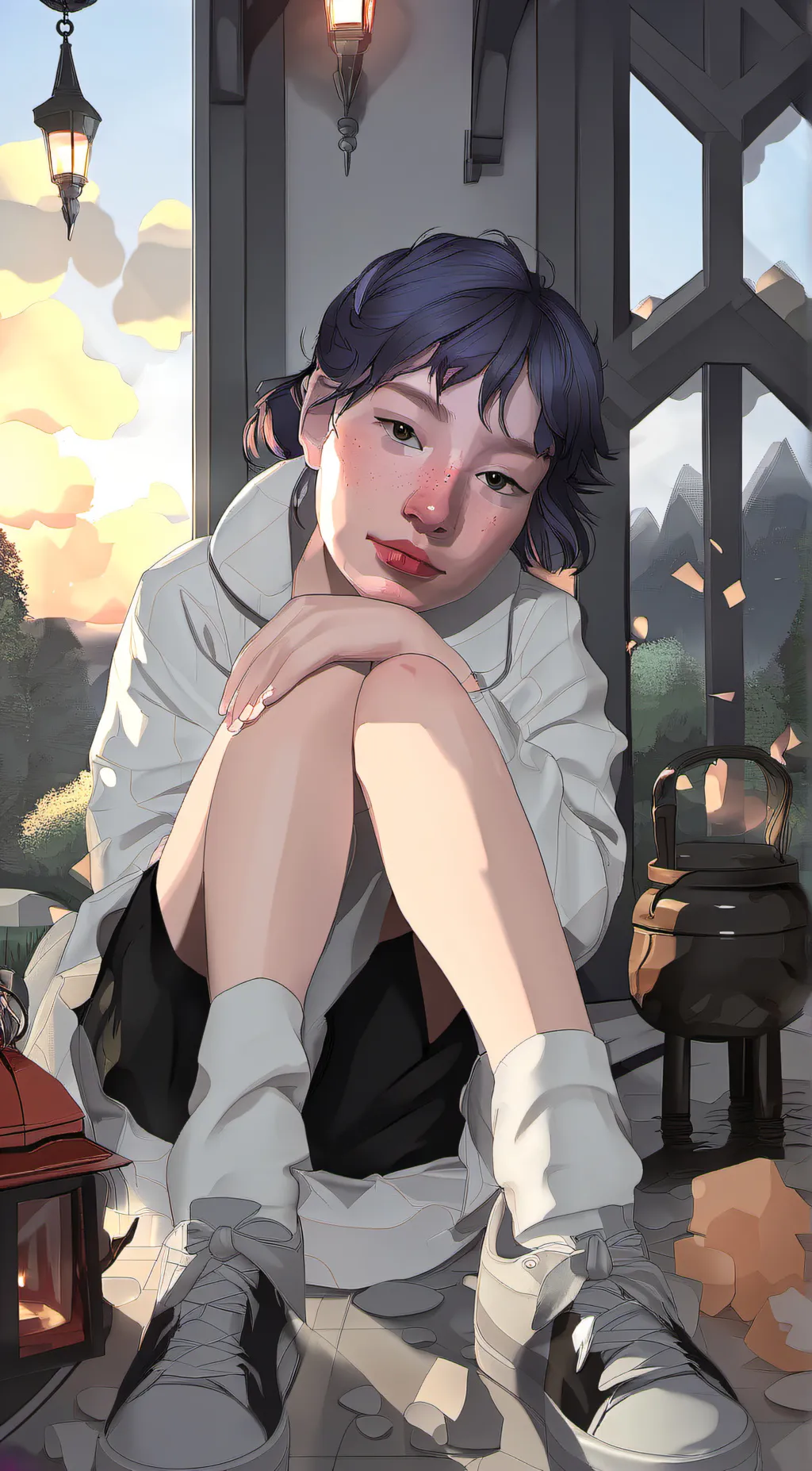 ai character: bailey background