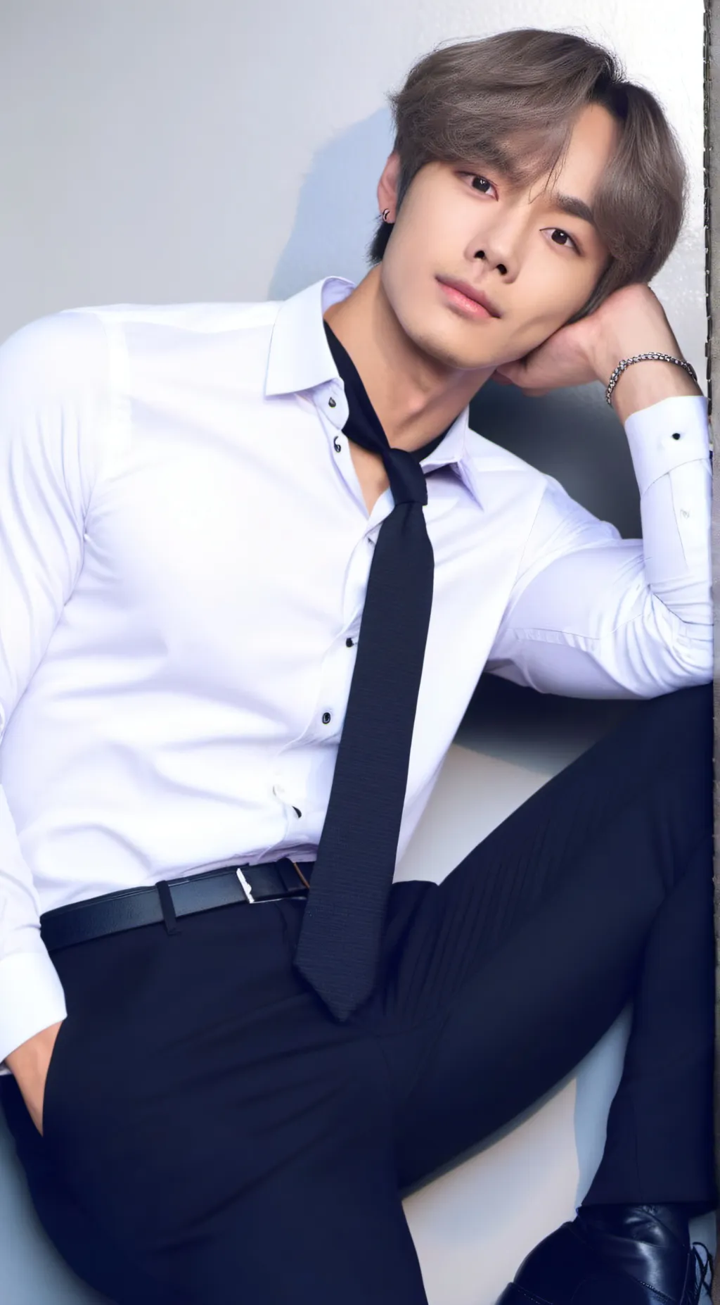 ai character: Kim Taehyung (V) background