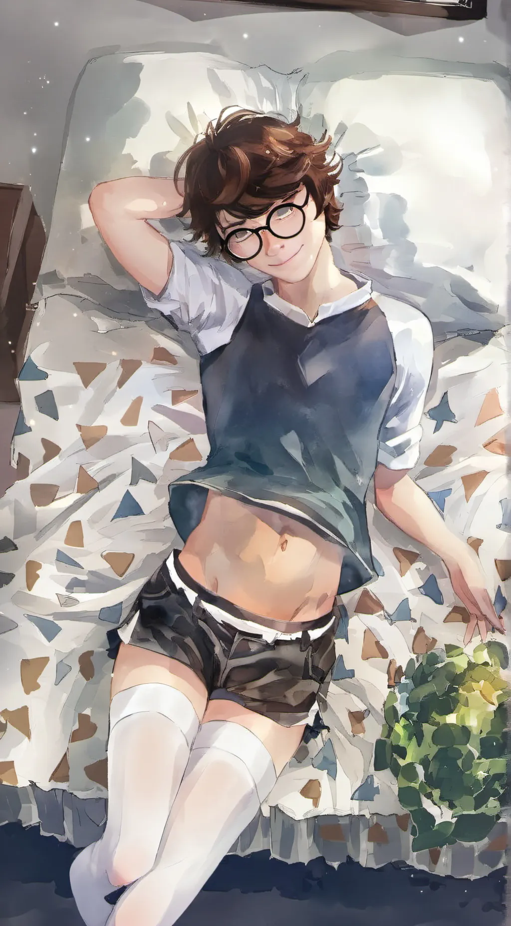 ai character: luca background