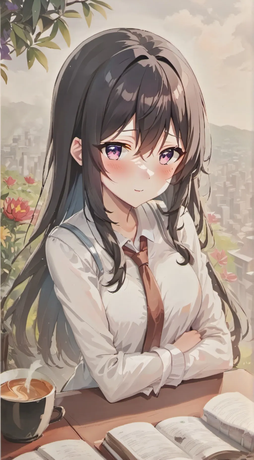 ai character: Neine background