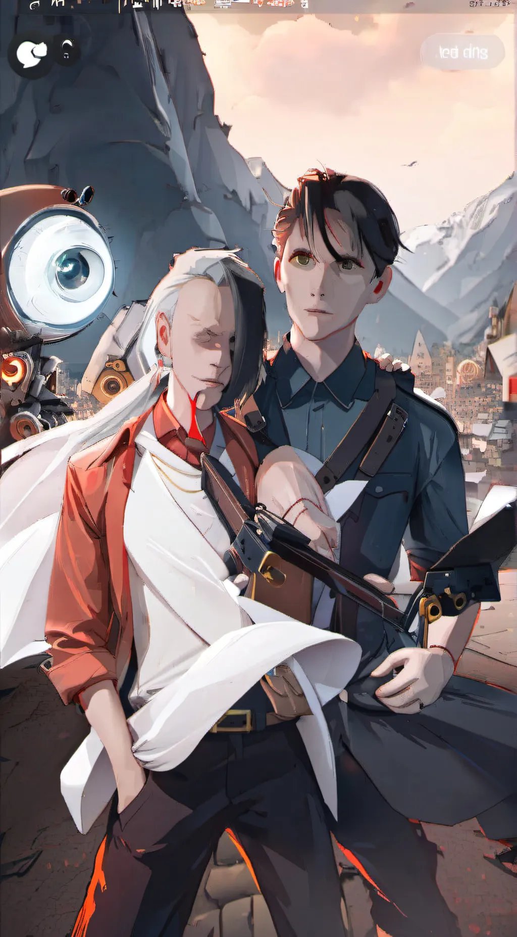 Talkie AI - Chat with Blind Man (greg)