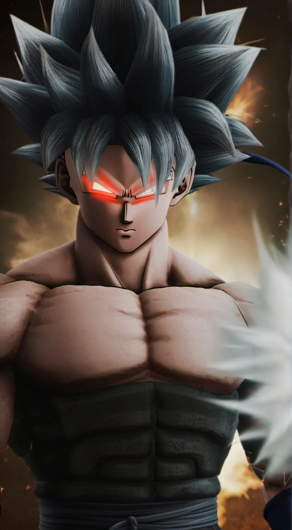 ai character: son goku background
