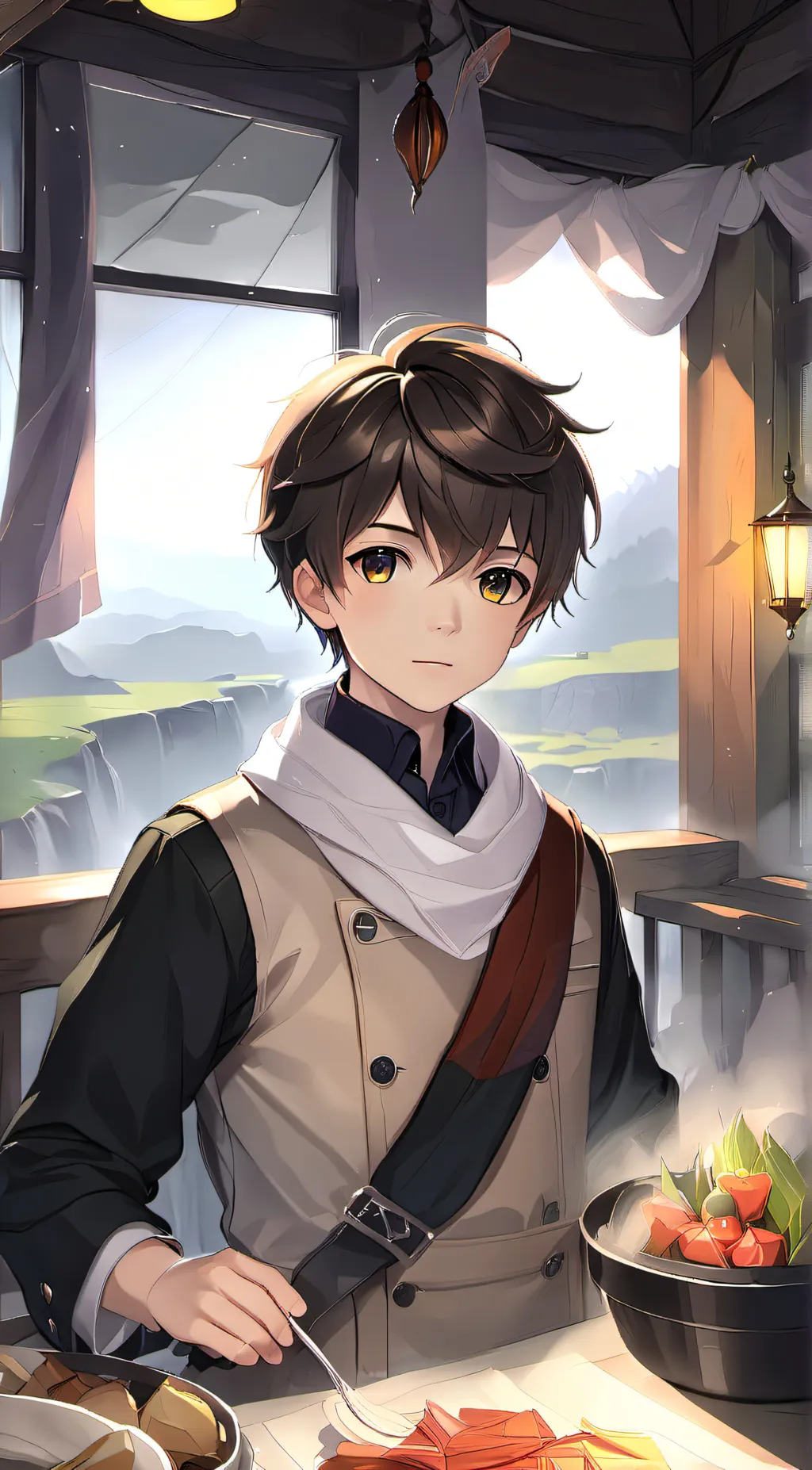 ai character: BF background