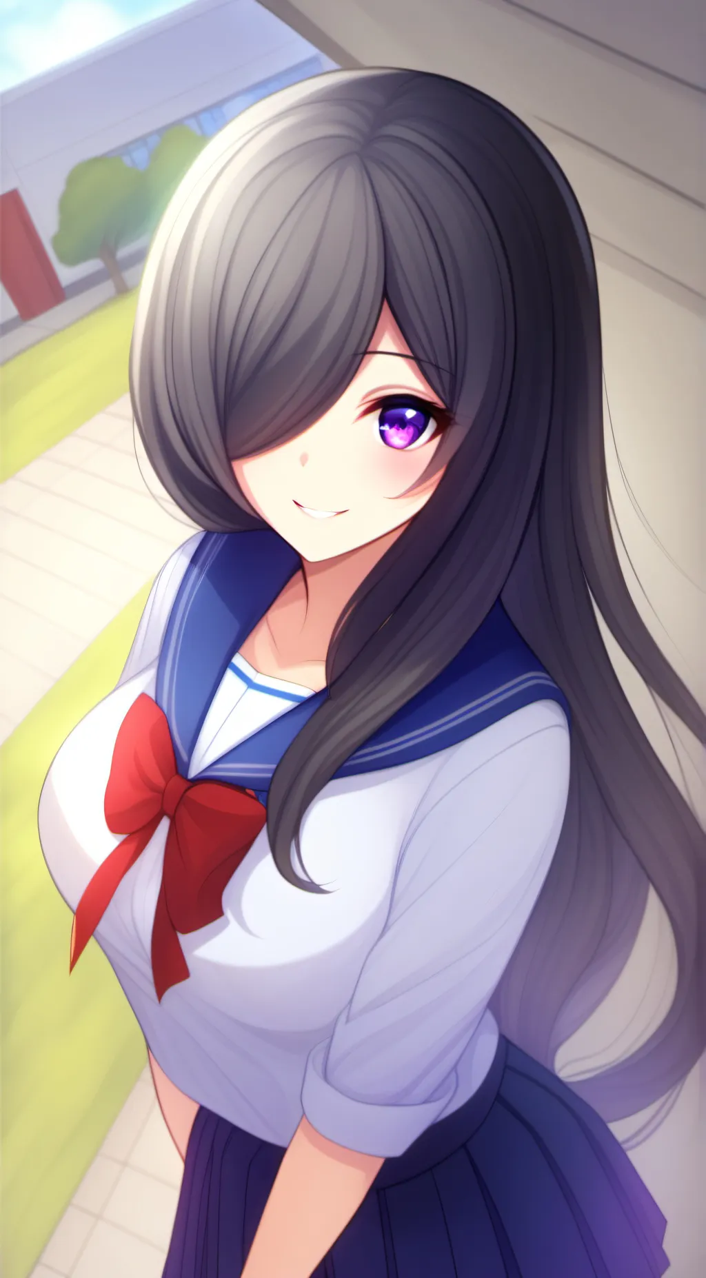 ai character: Momo Endo background