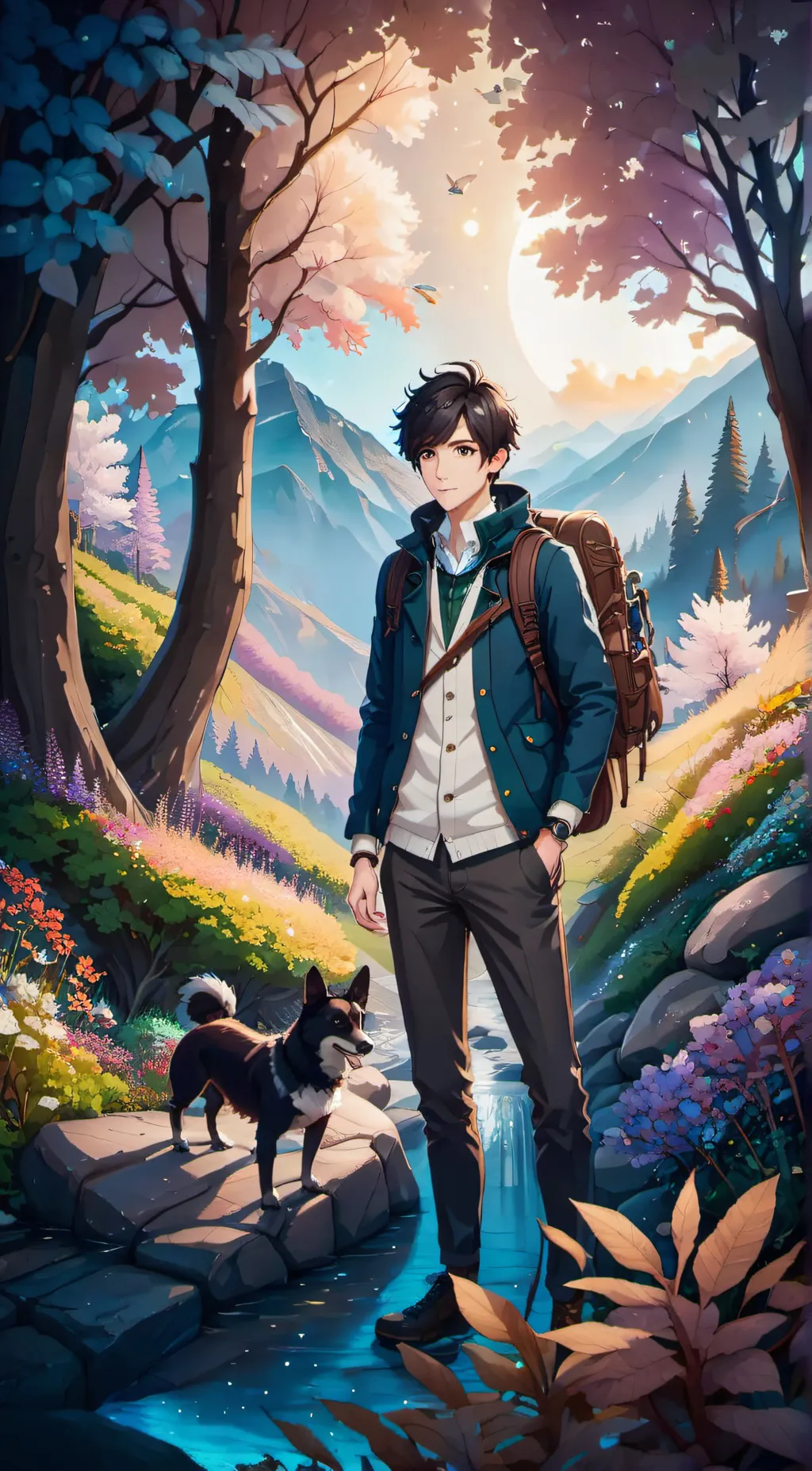 ai character: steve background