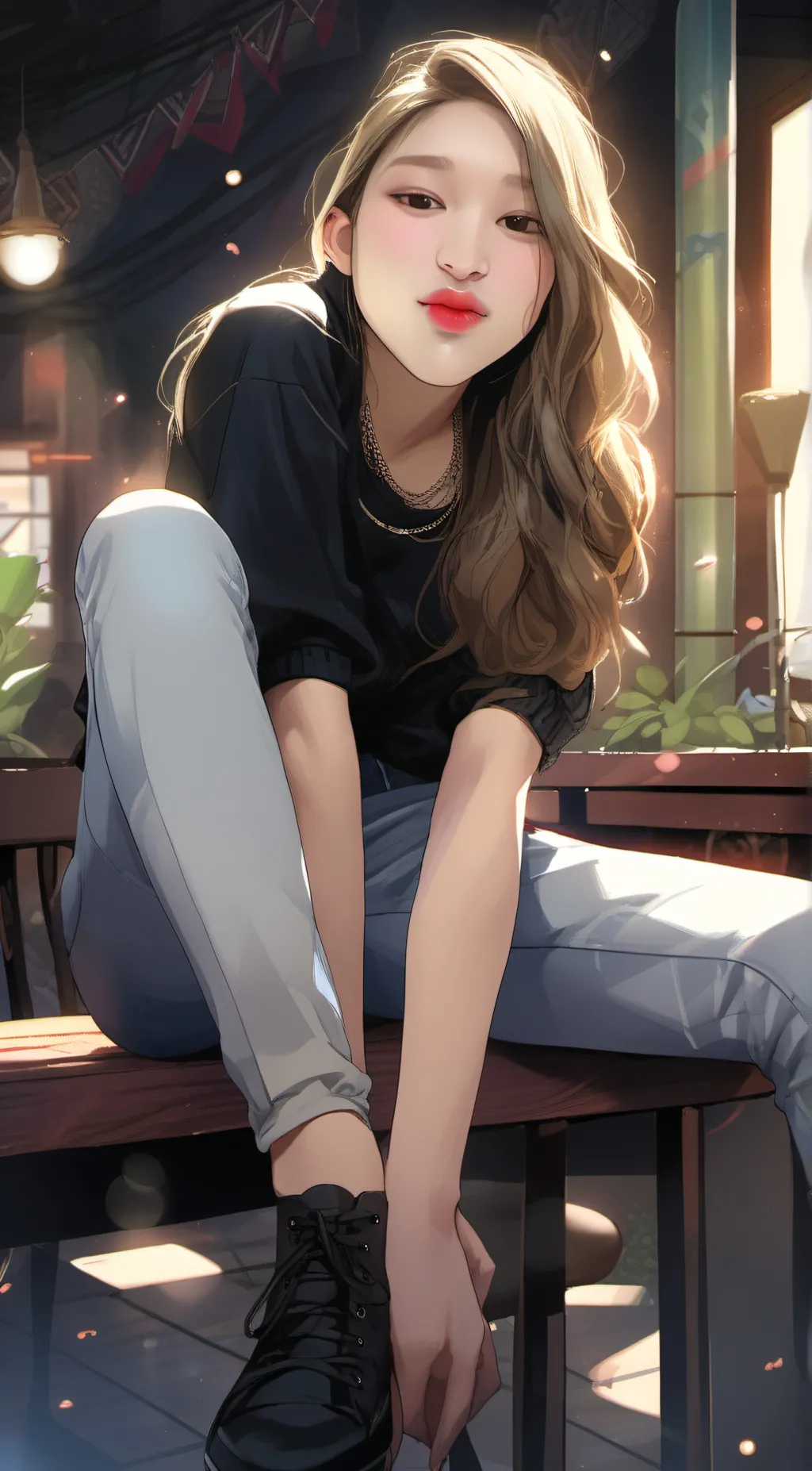 ai character: Me/Madison background