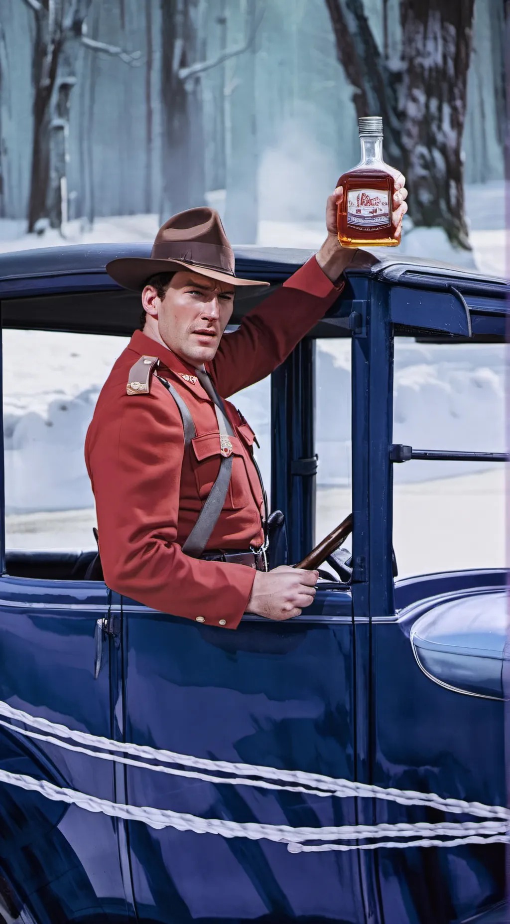 ai character: Goode woody background