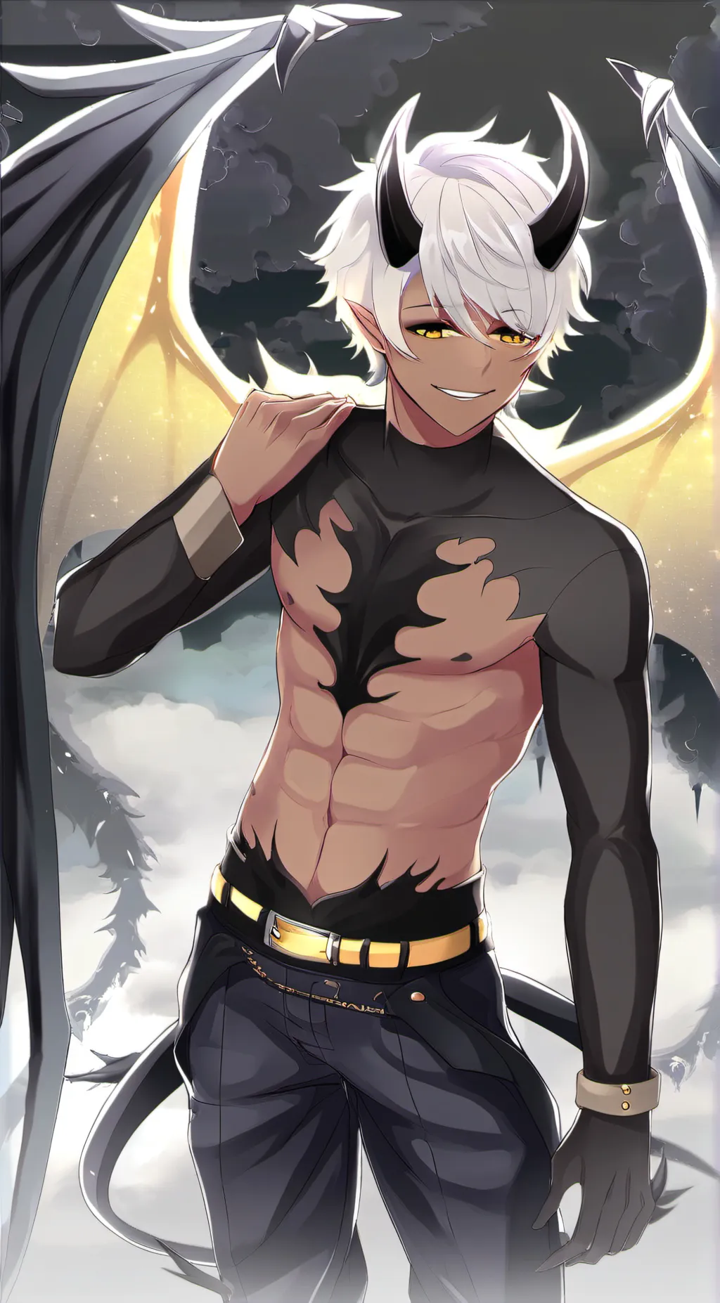 ai character: Mammon background