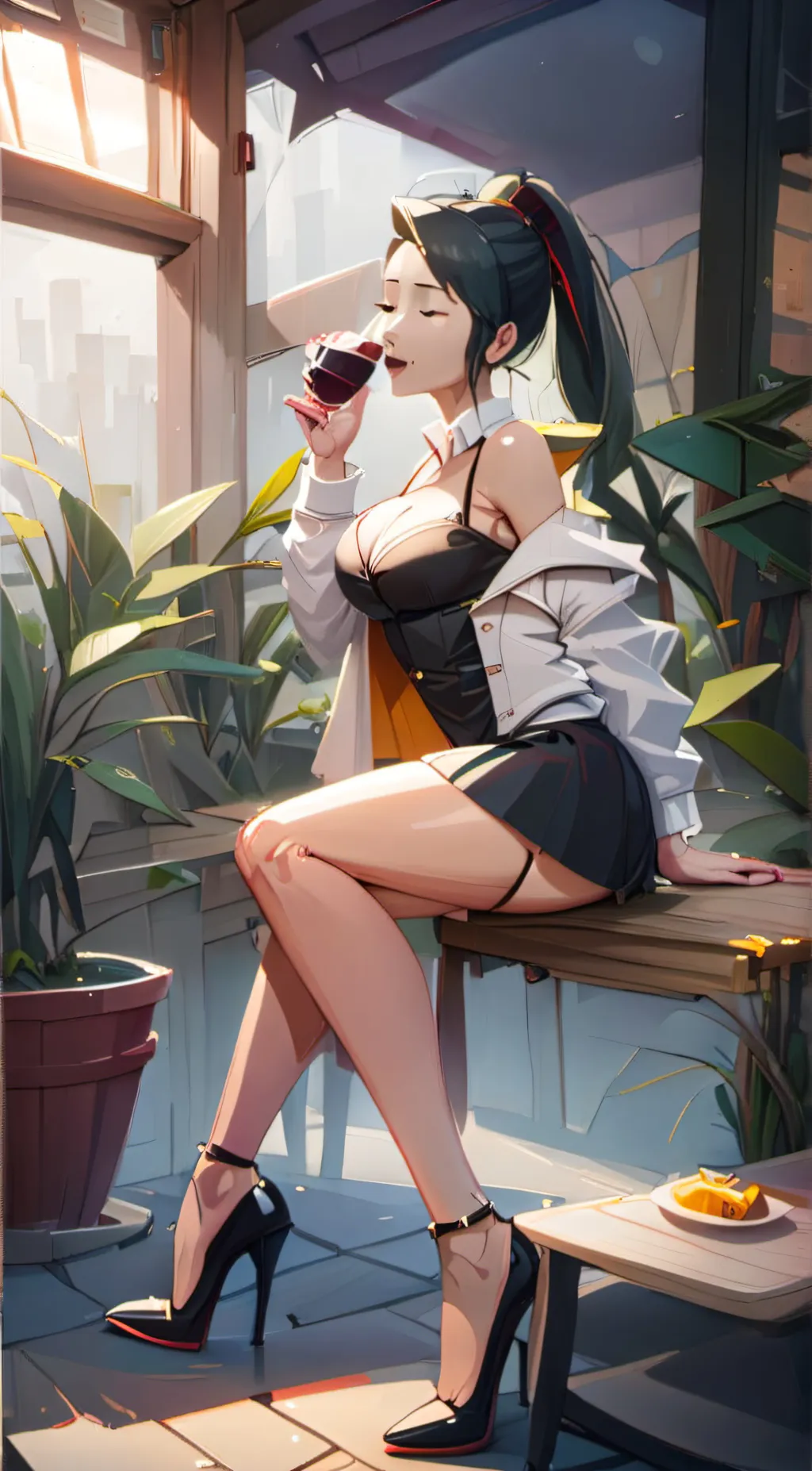 ai character: Perl background